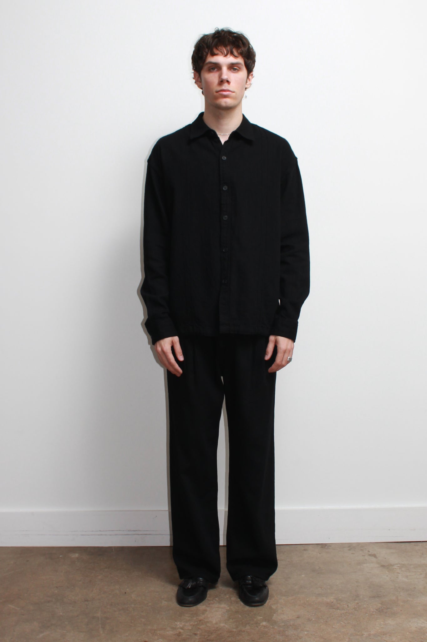 Blanc Denim Shirt