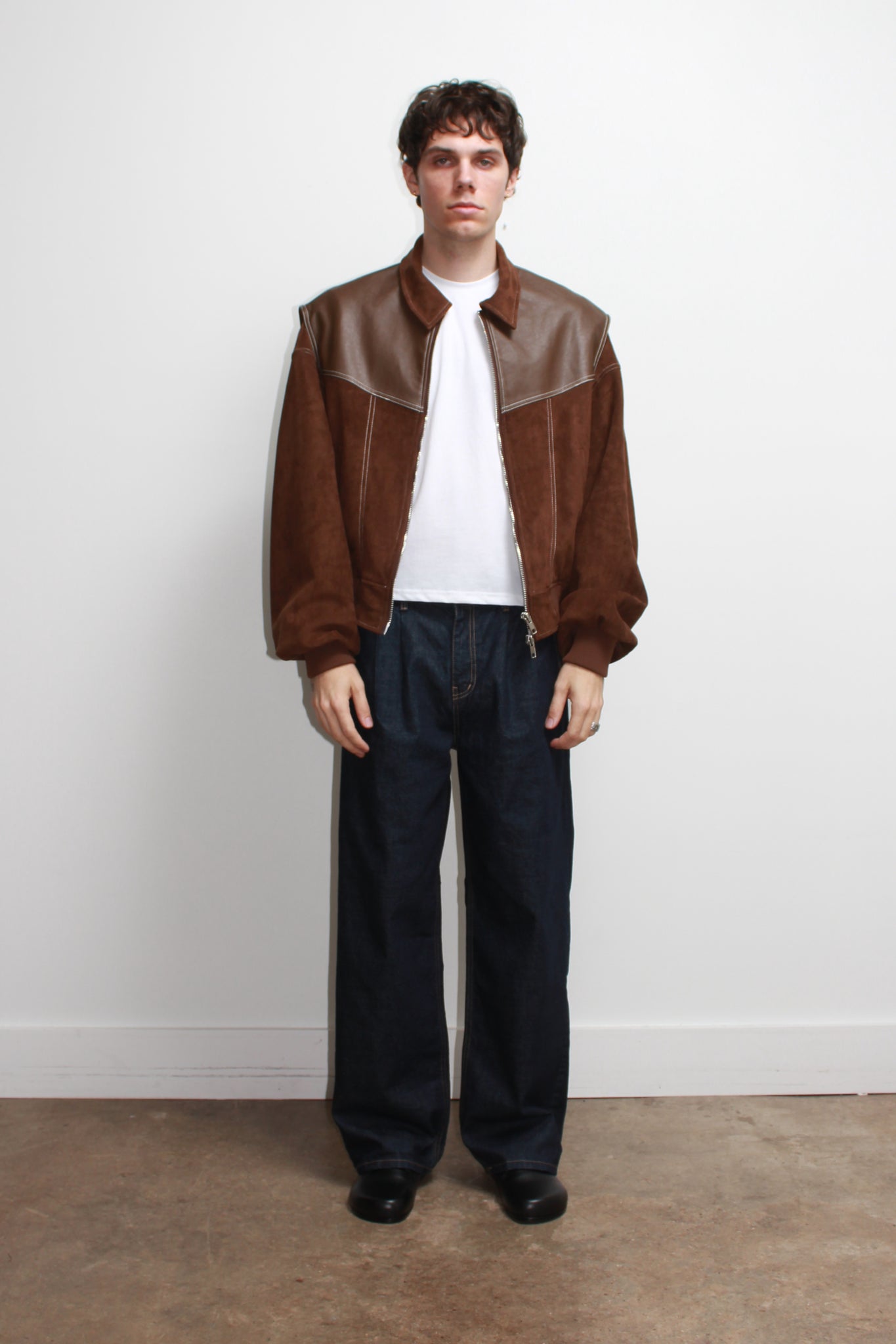 Own Two-tone Viper Jacket in Brown