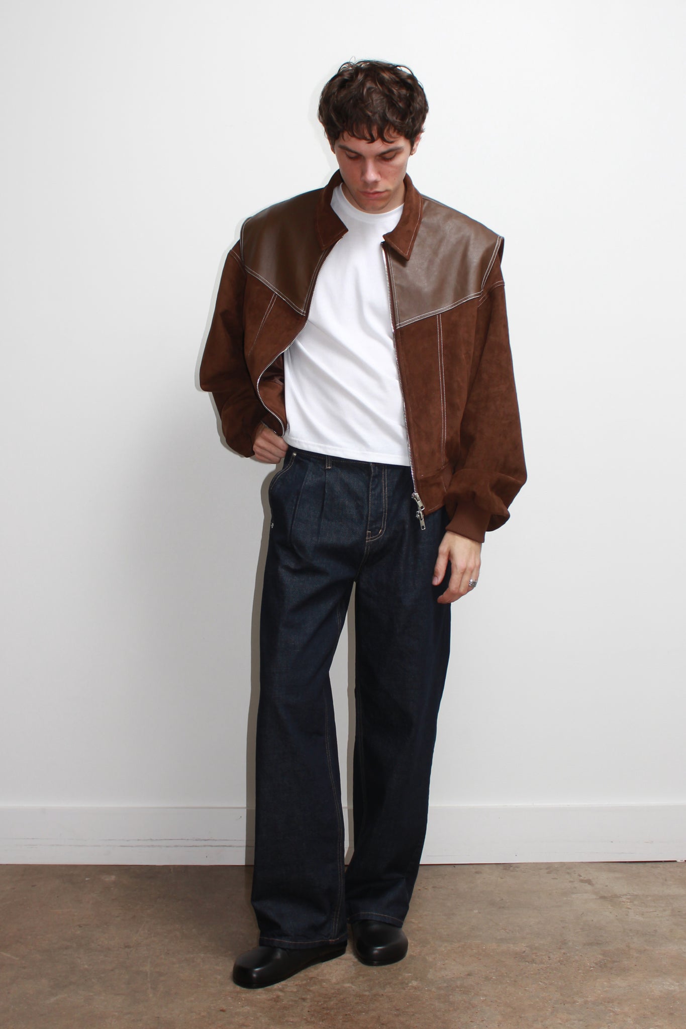 Own Two-tone Viper Jacket in Brown