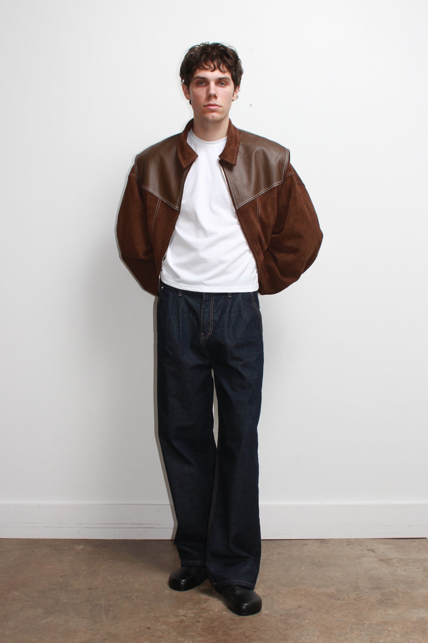 Own Two-tone Viper Jacket in Brown