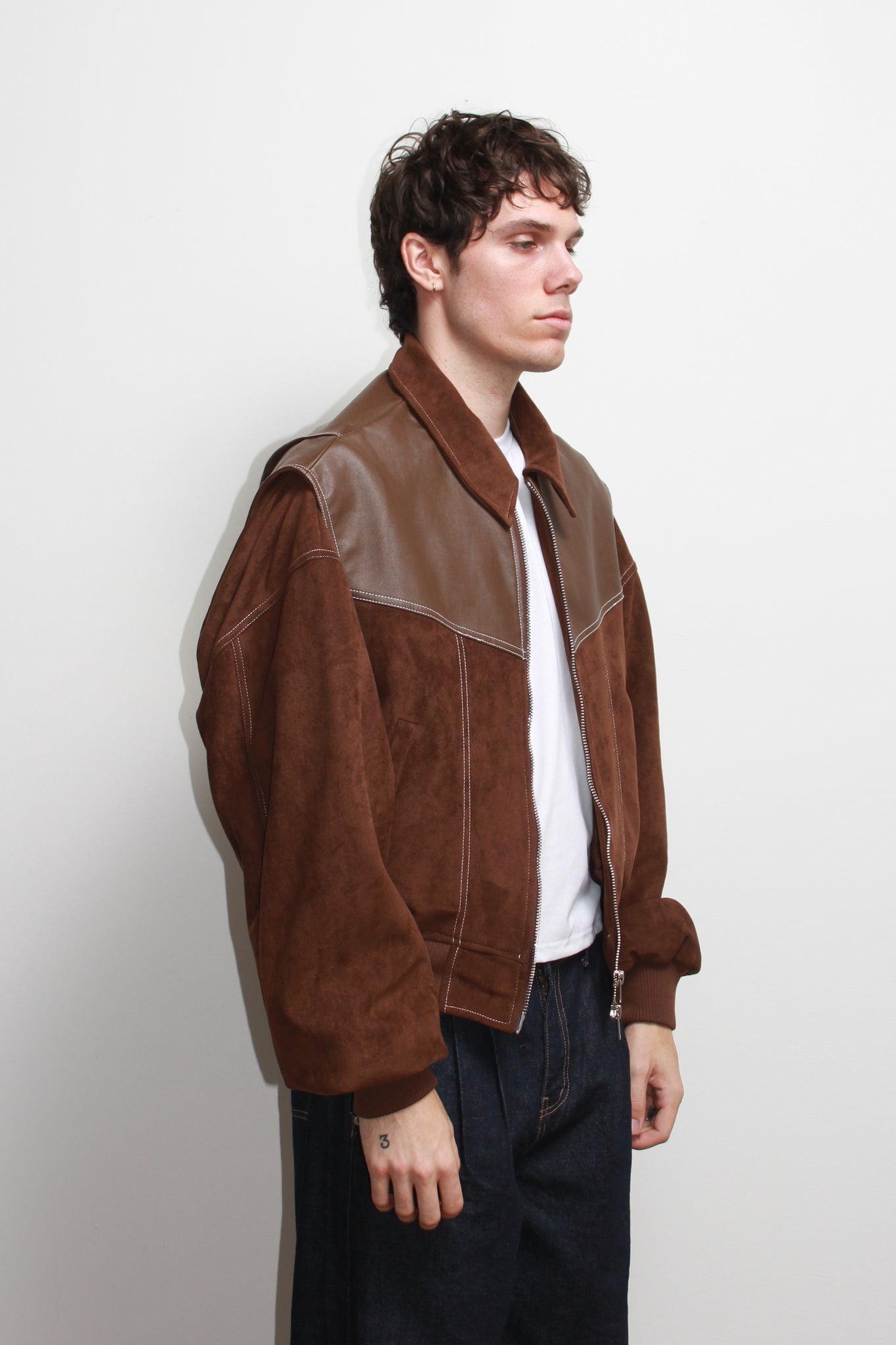 Own Two-tone Viper Jacket in Brown