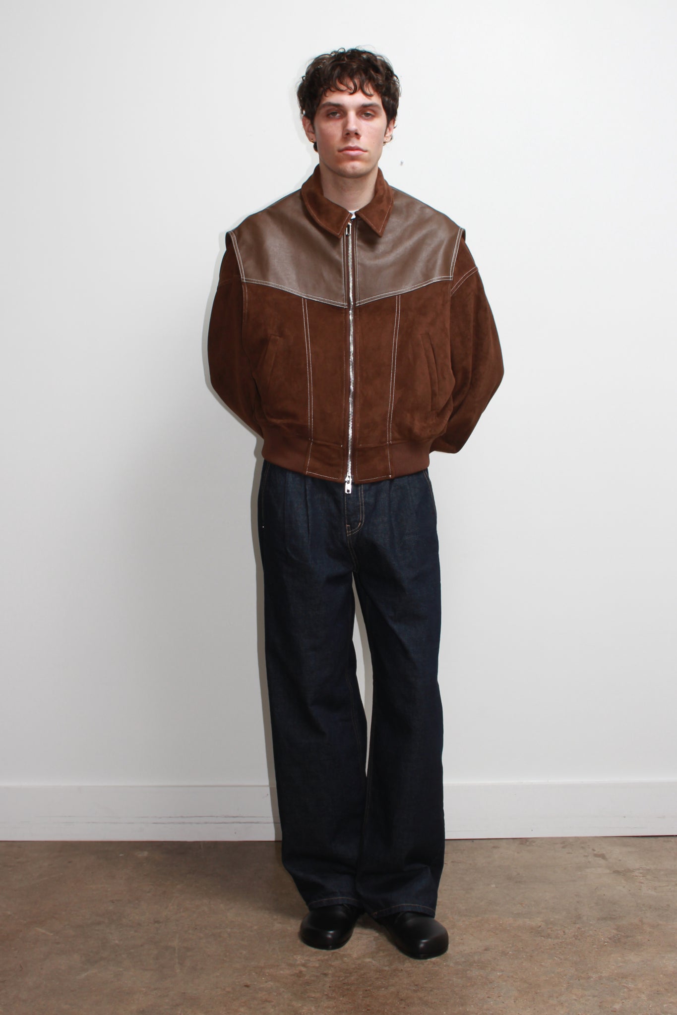 Own Two-tone Viper Jacket in Brown