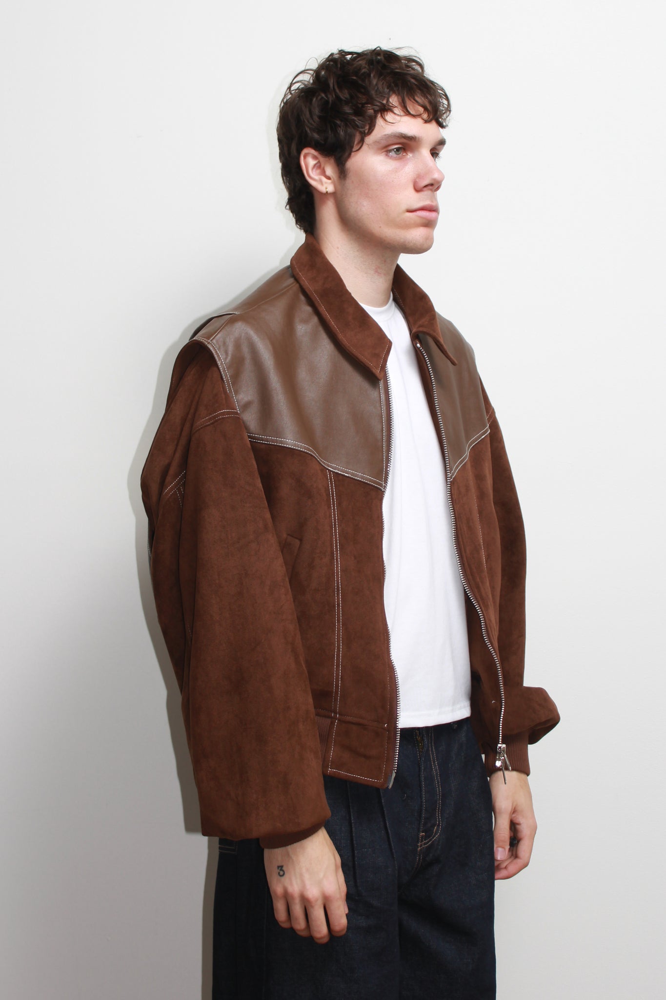 Own Two-tone Viper Jacket in Brown