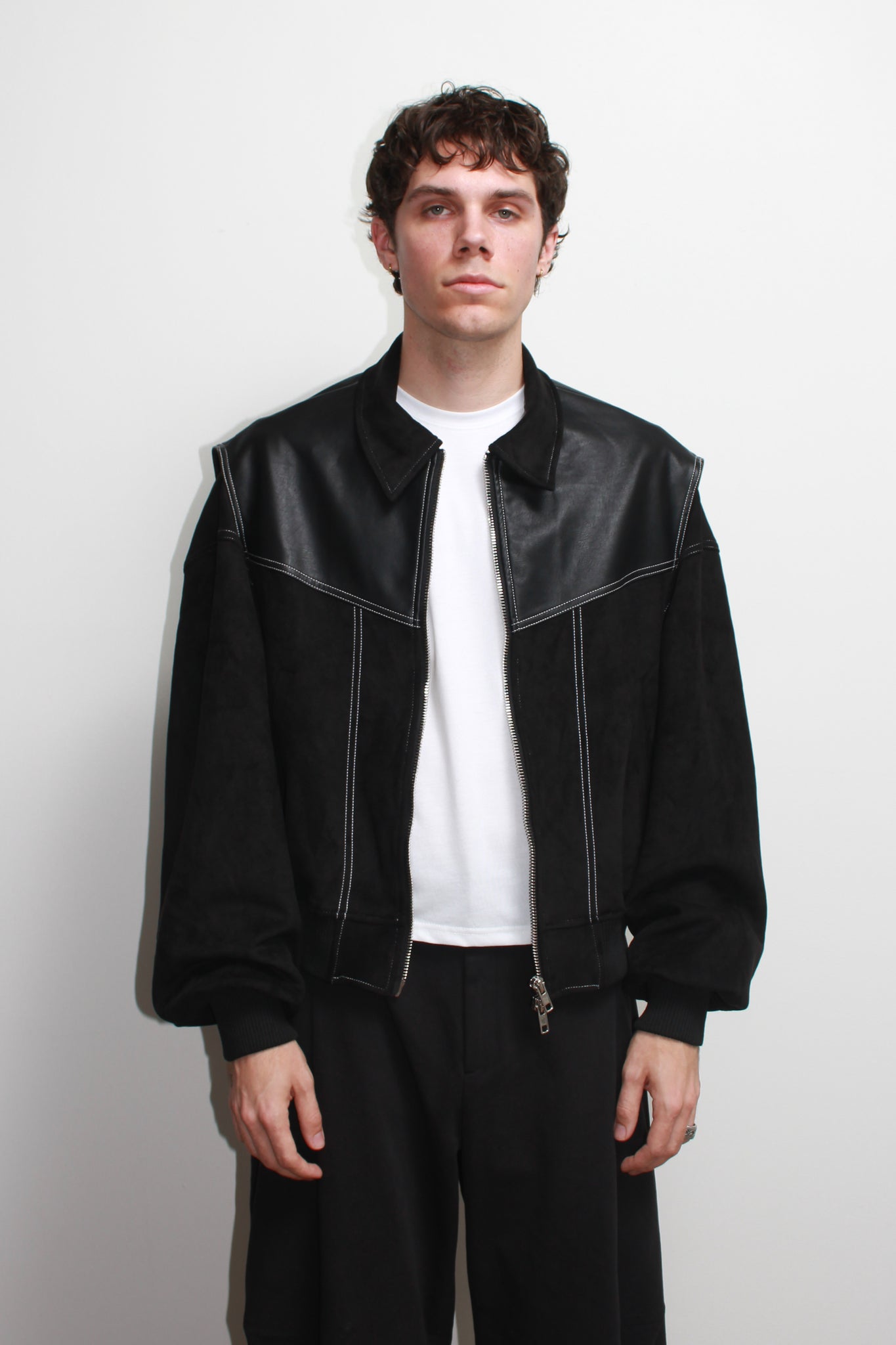 Own Two-tone Viper Jacket in Black