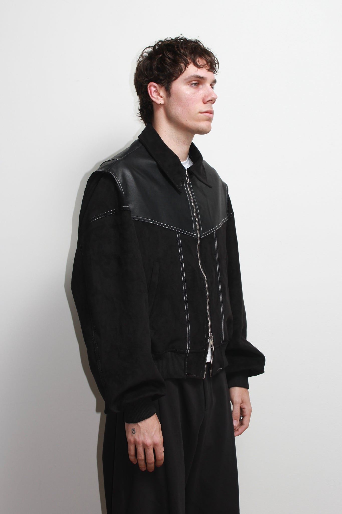 Own Two-tone Viper Jacket in Black