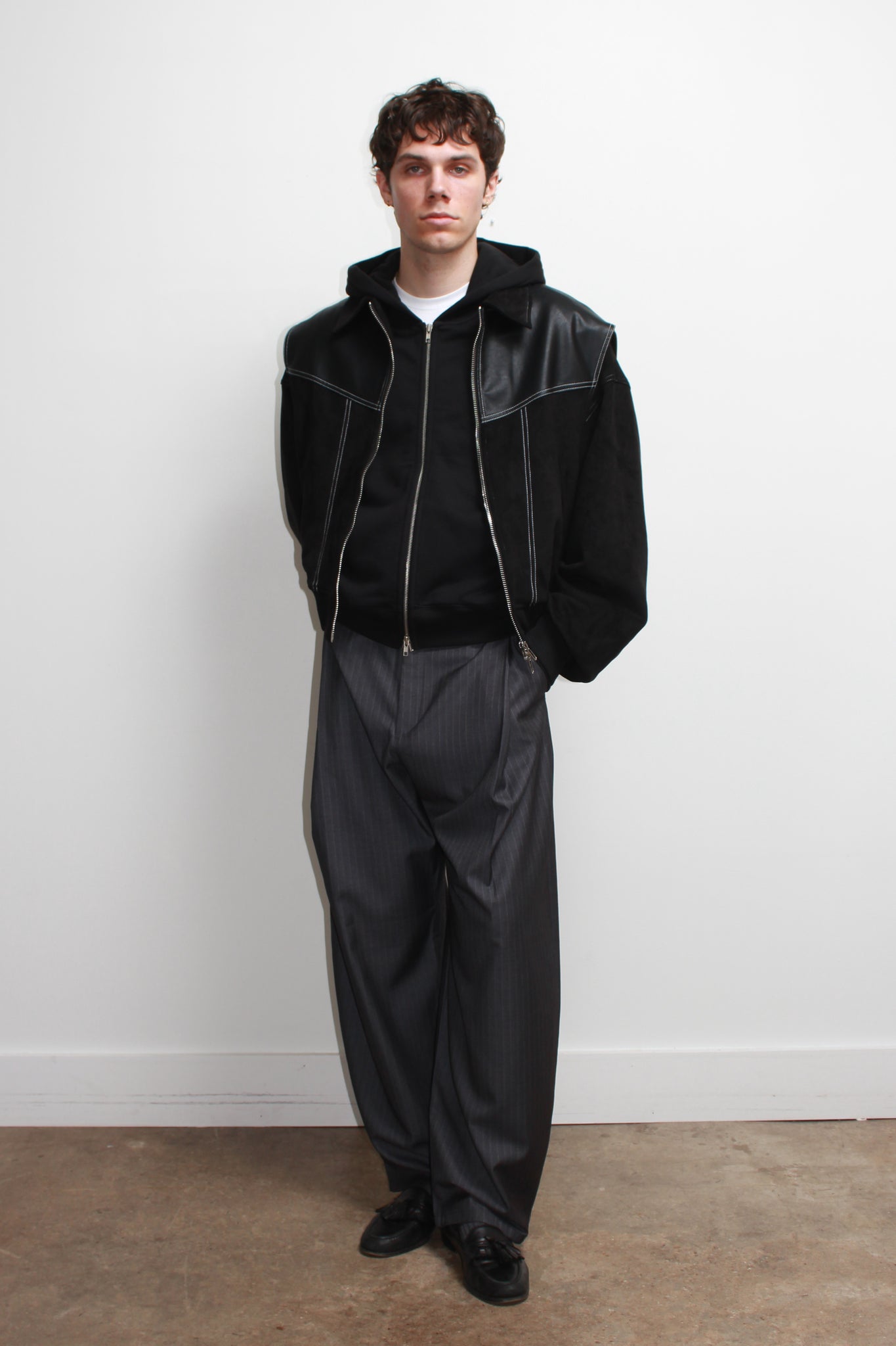 Own Two-tone Viper Jacket in Black