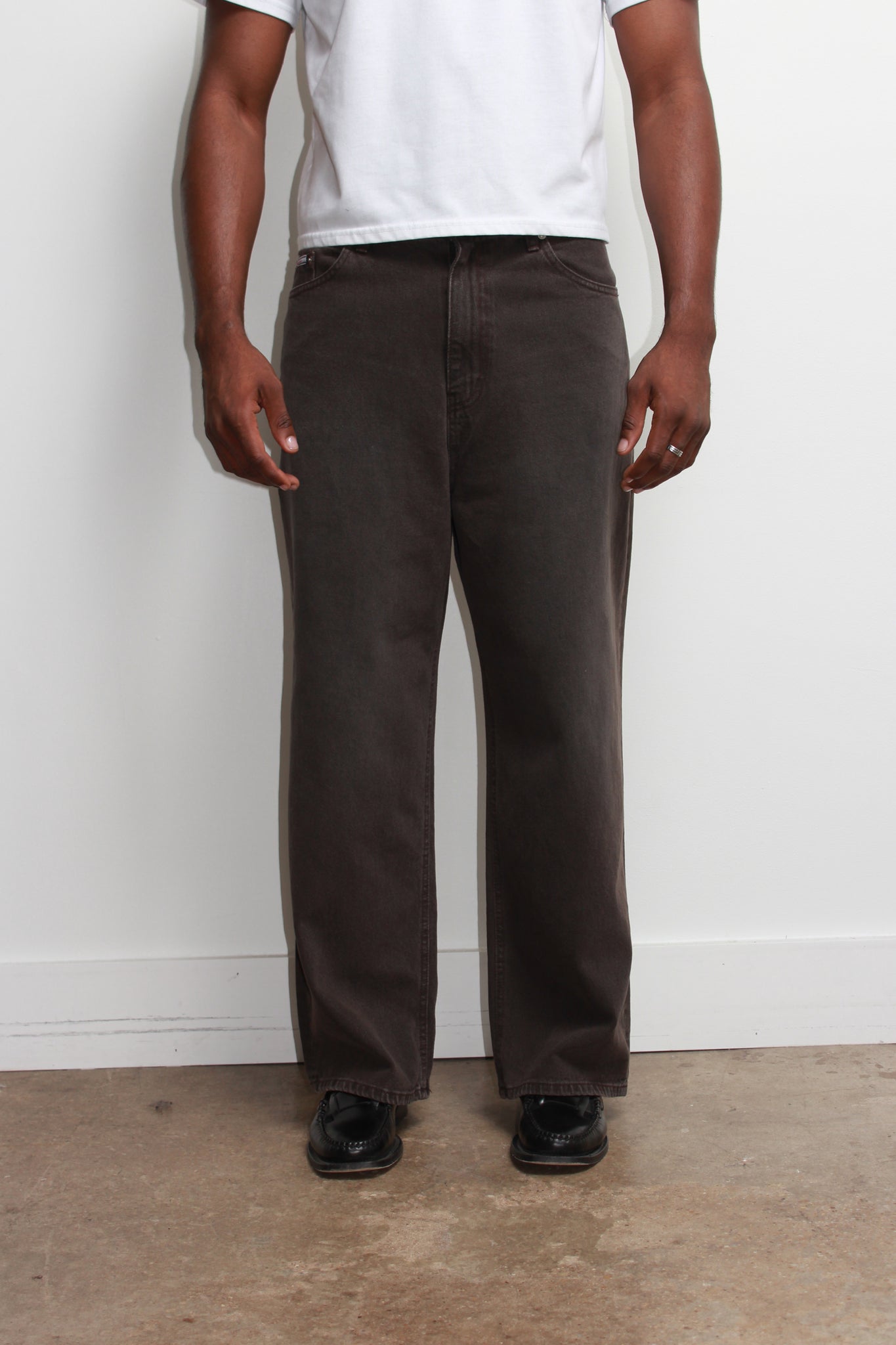 Selfa Washed Brown Denim