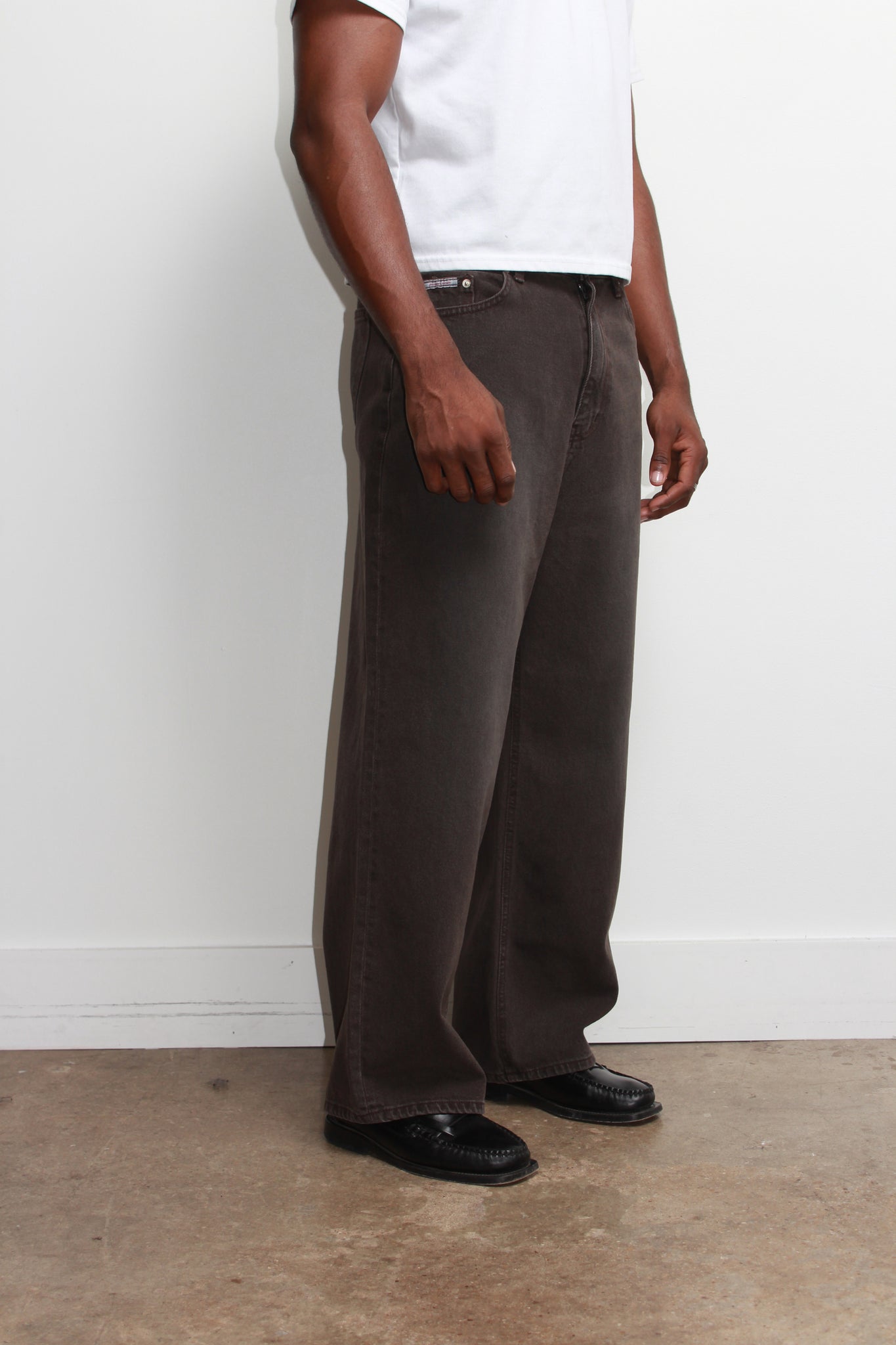 Selfa Washed Brown Denim