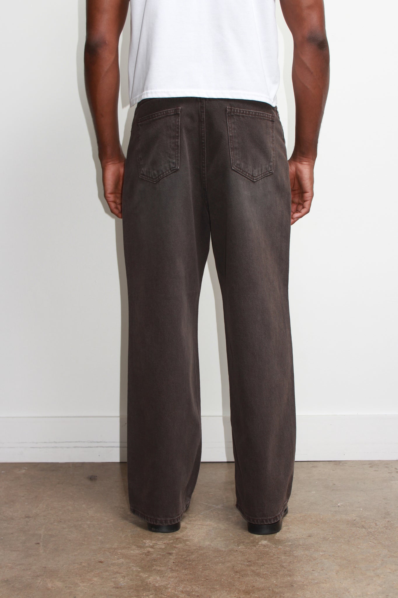 Selfa Washed Brown Denim