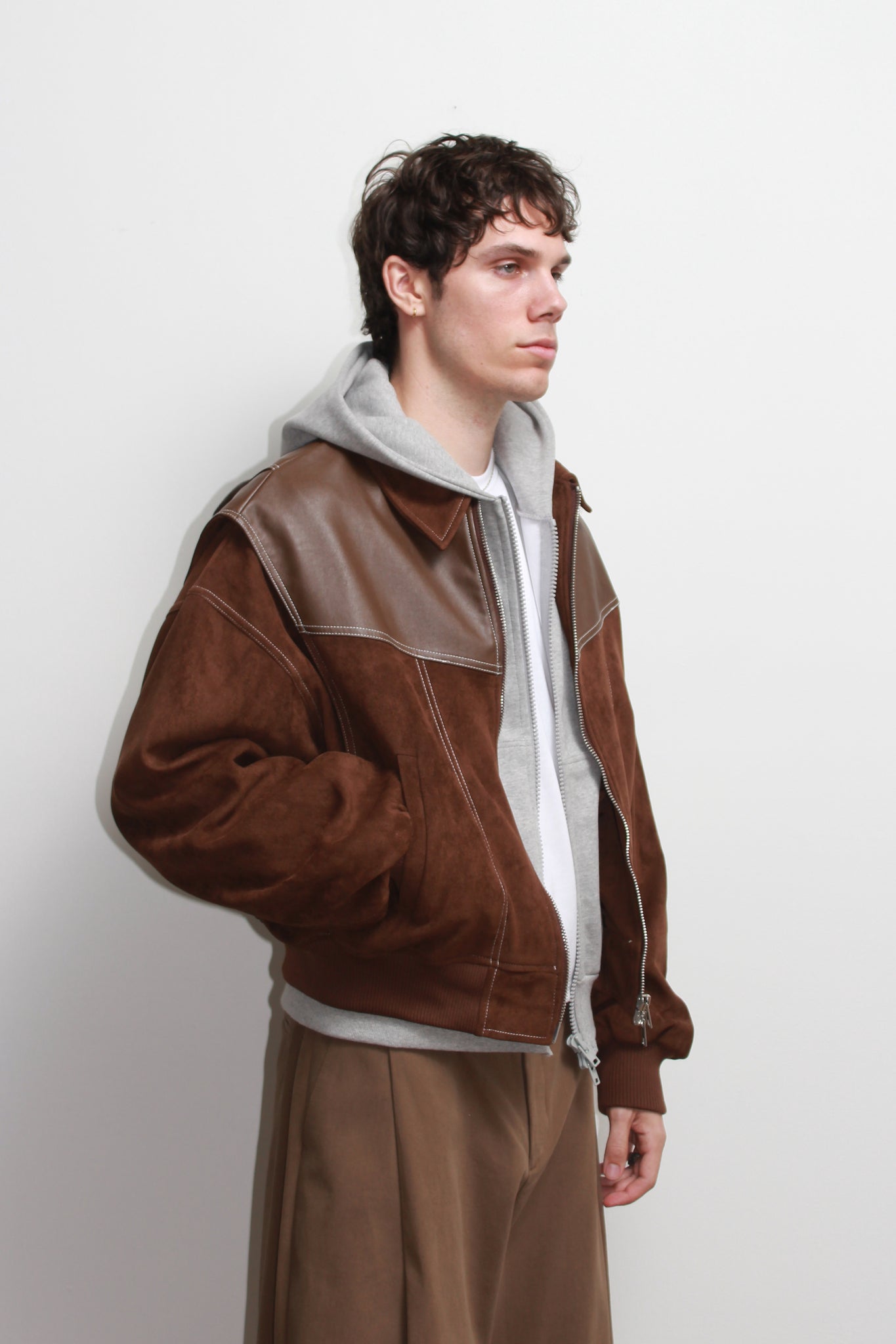 Own Two-tone Viper Jacket in Brown