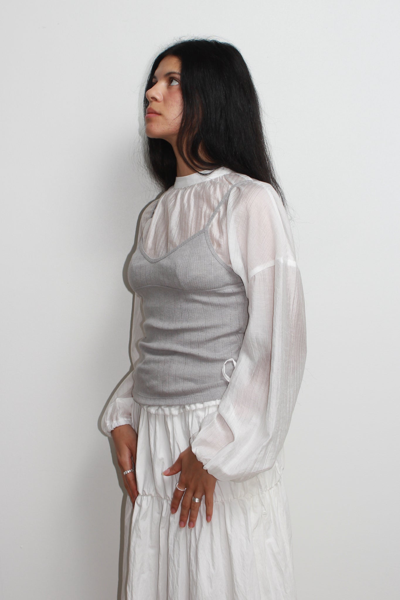 Mariner Blouse in White