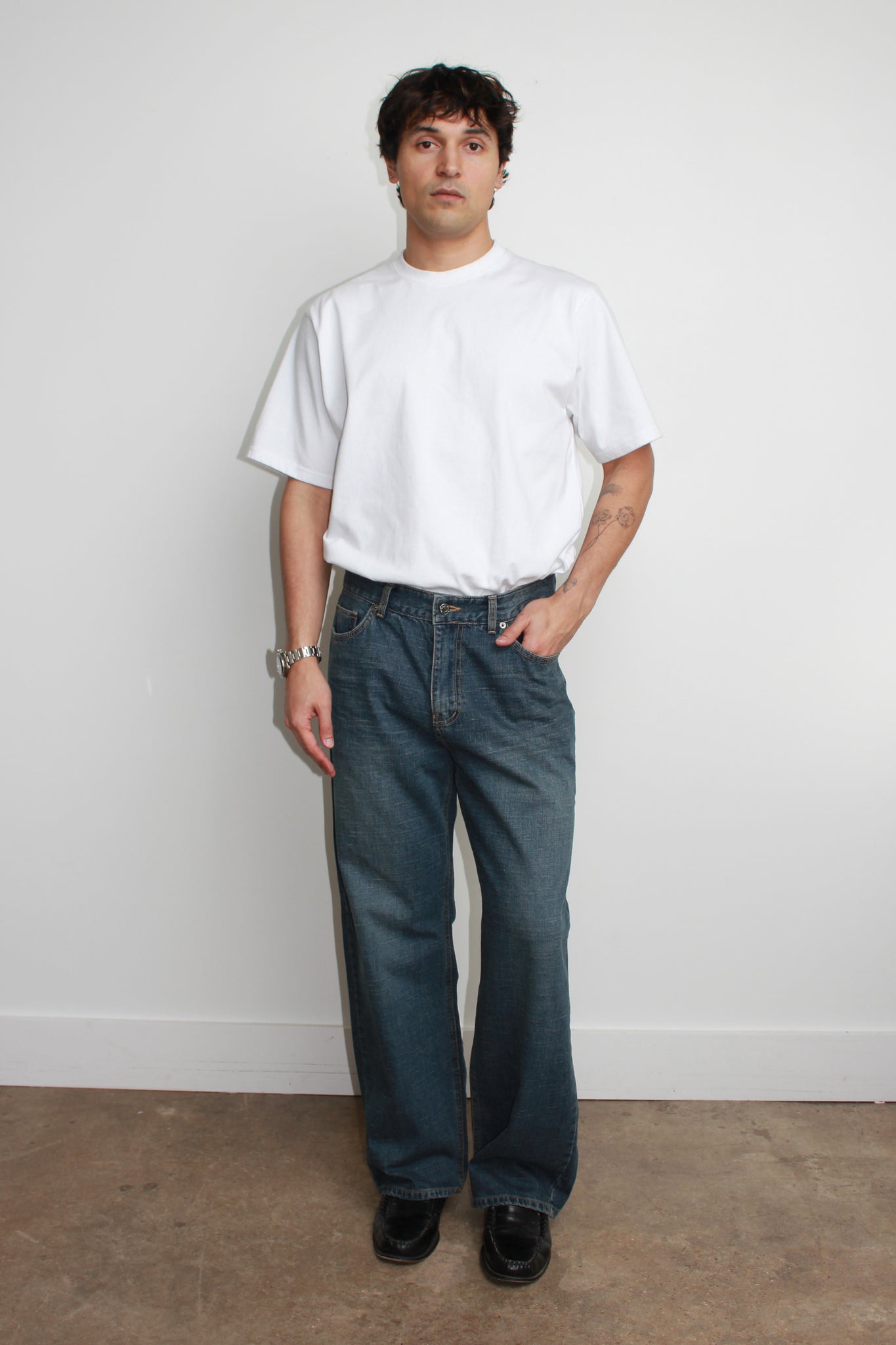 Mento Slub Denim Pants