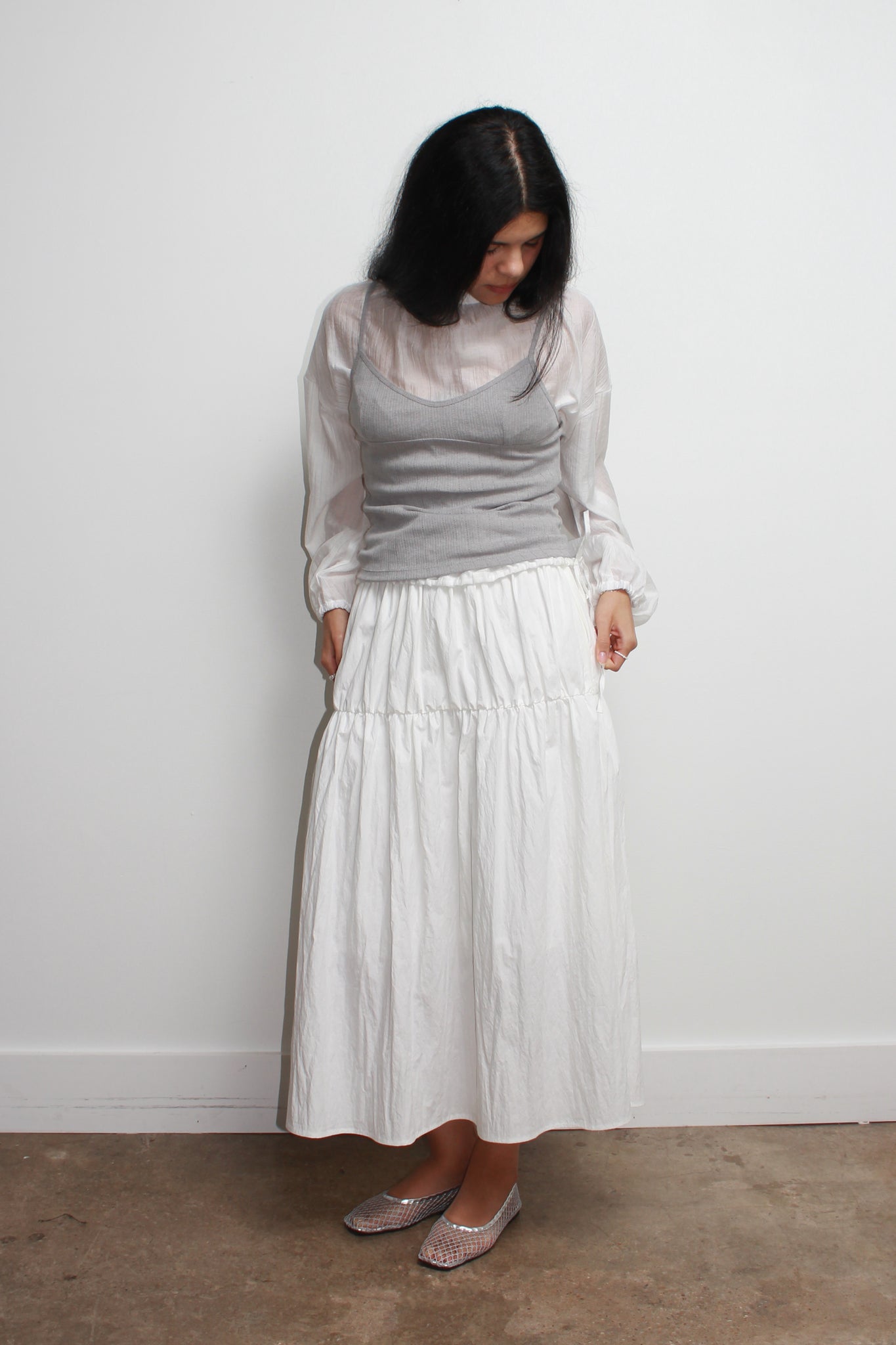 Mariner Blouse in White