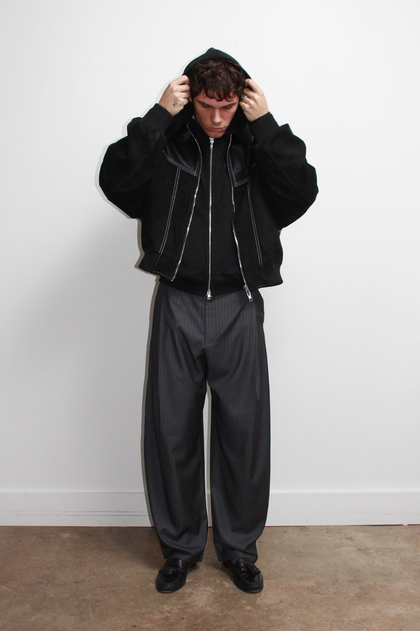 Own Two-tone Viper Jacket in Black