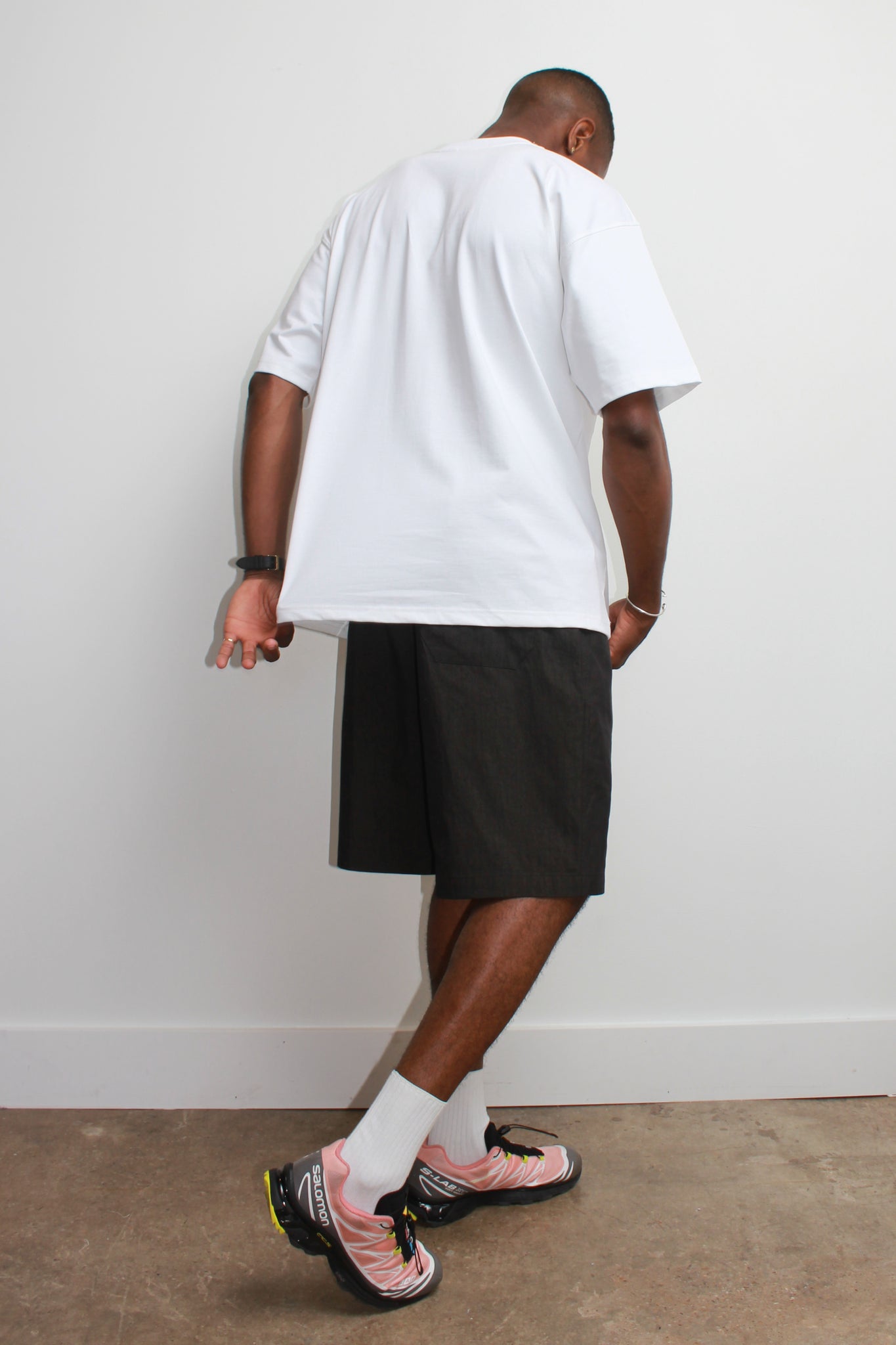 Oversized One Pocket T-Shirts in Navy