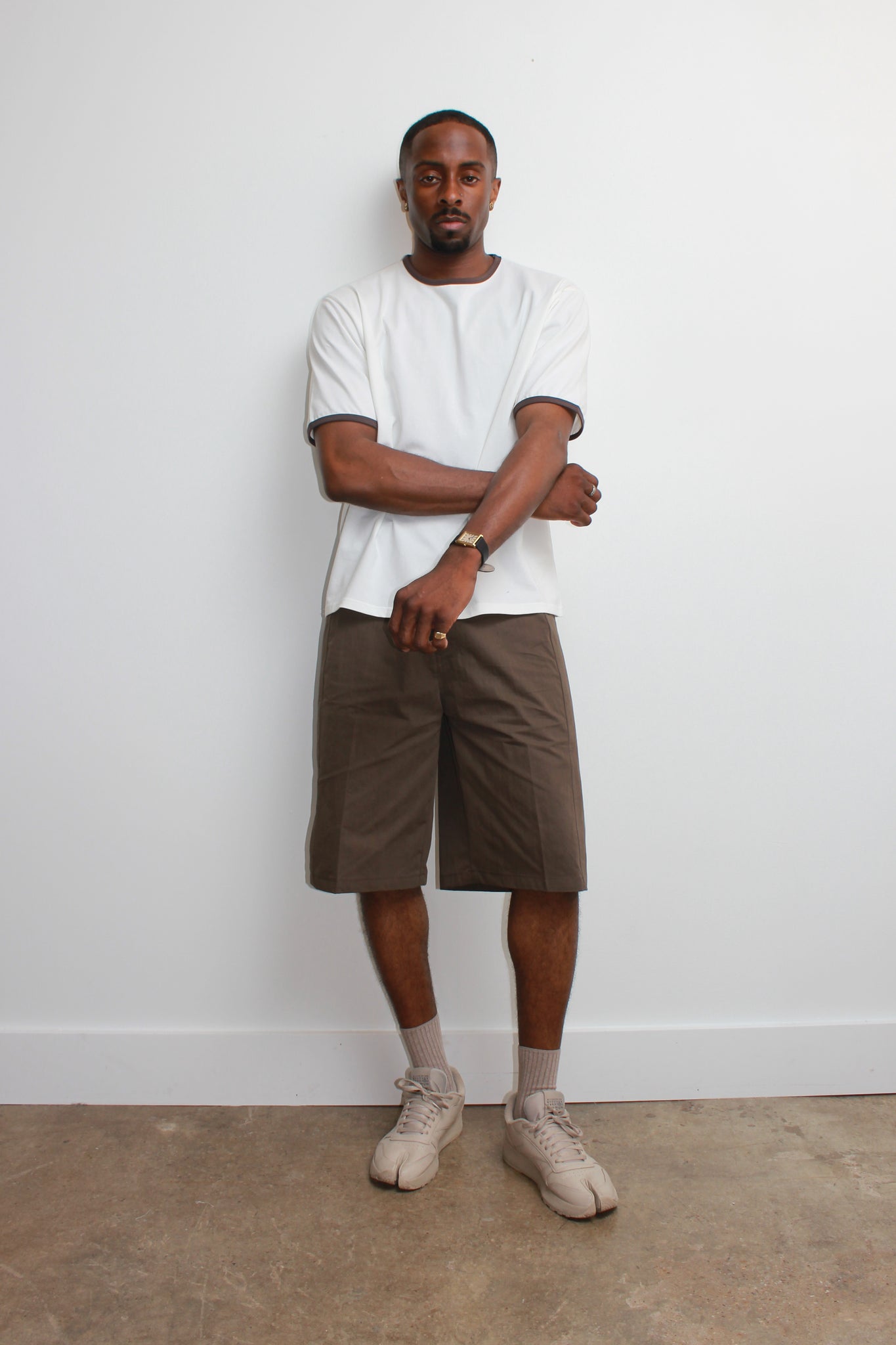 Glen Bermuda Shorts in Brown