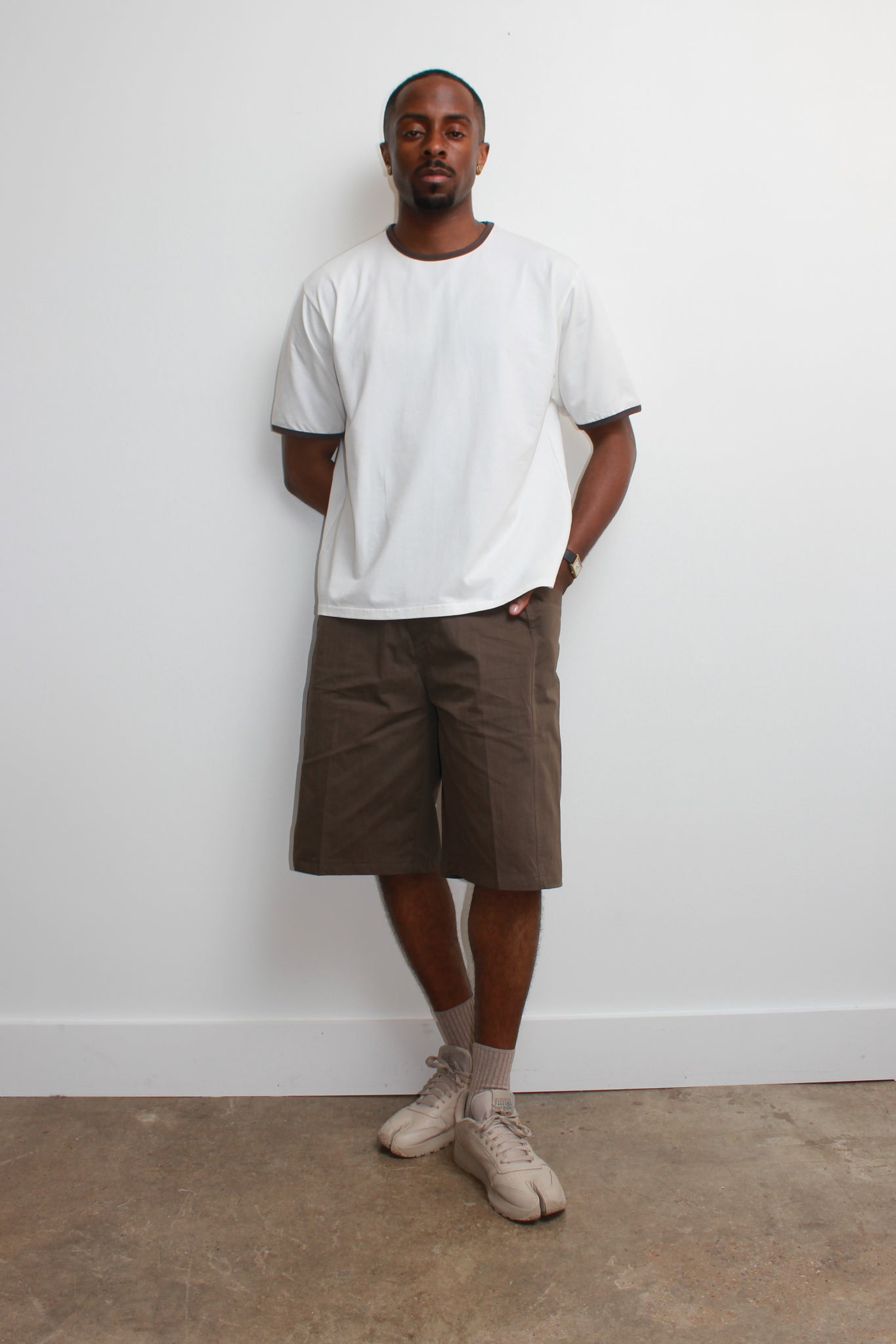 Glen Bermuda Shorts in Brown