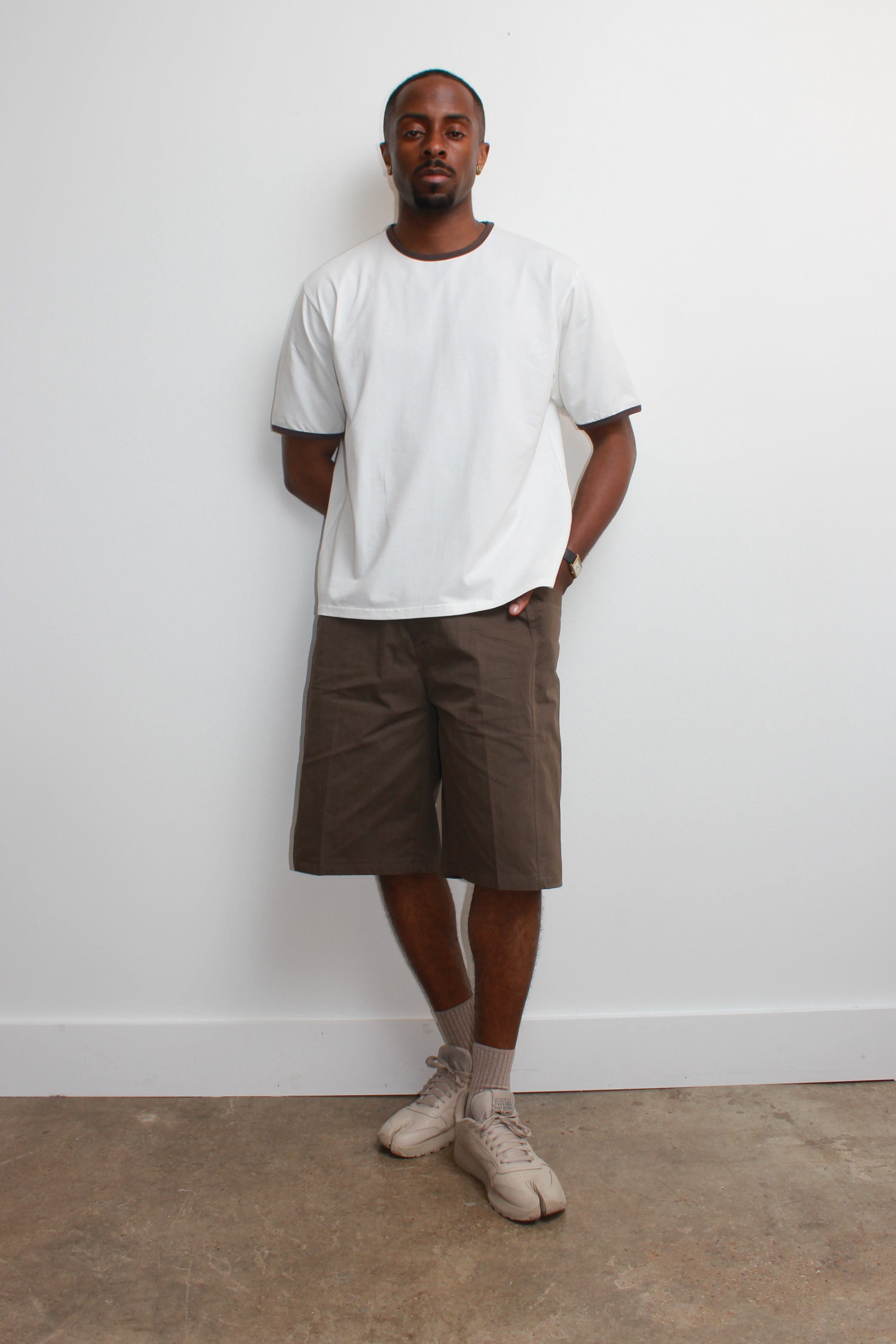 Glen Bermuda Shorts in Brown – Jowa.shop