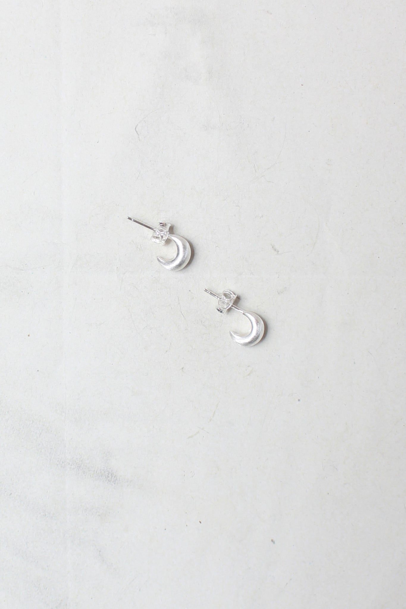 Half Moon Matte Hoop