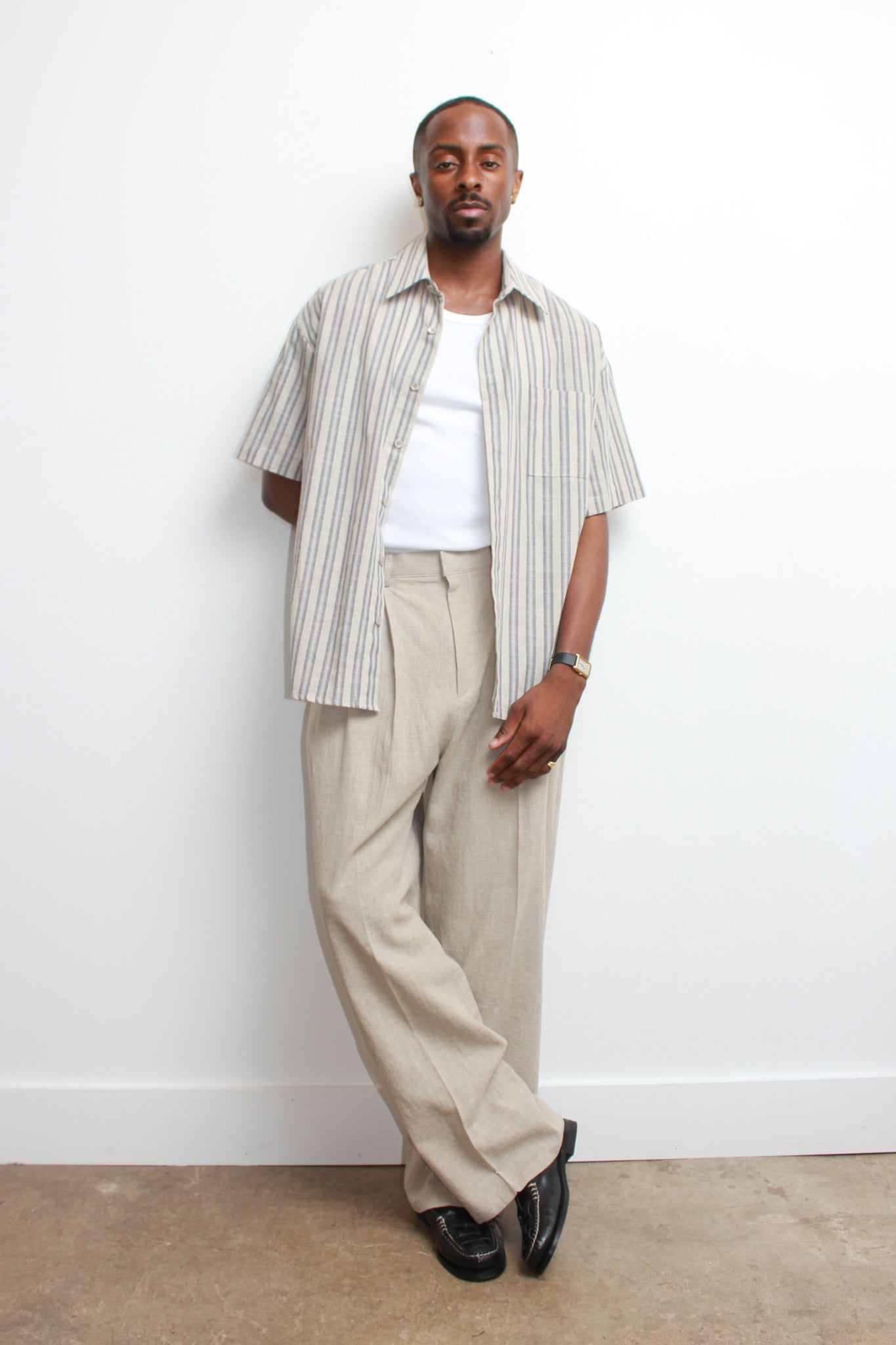 Ever Linen Pants in Beige