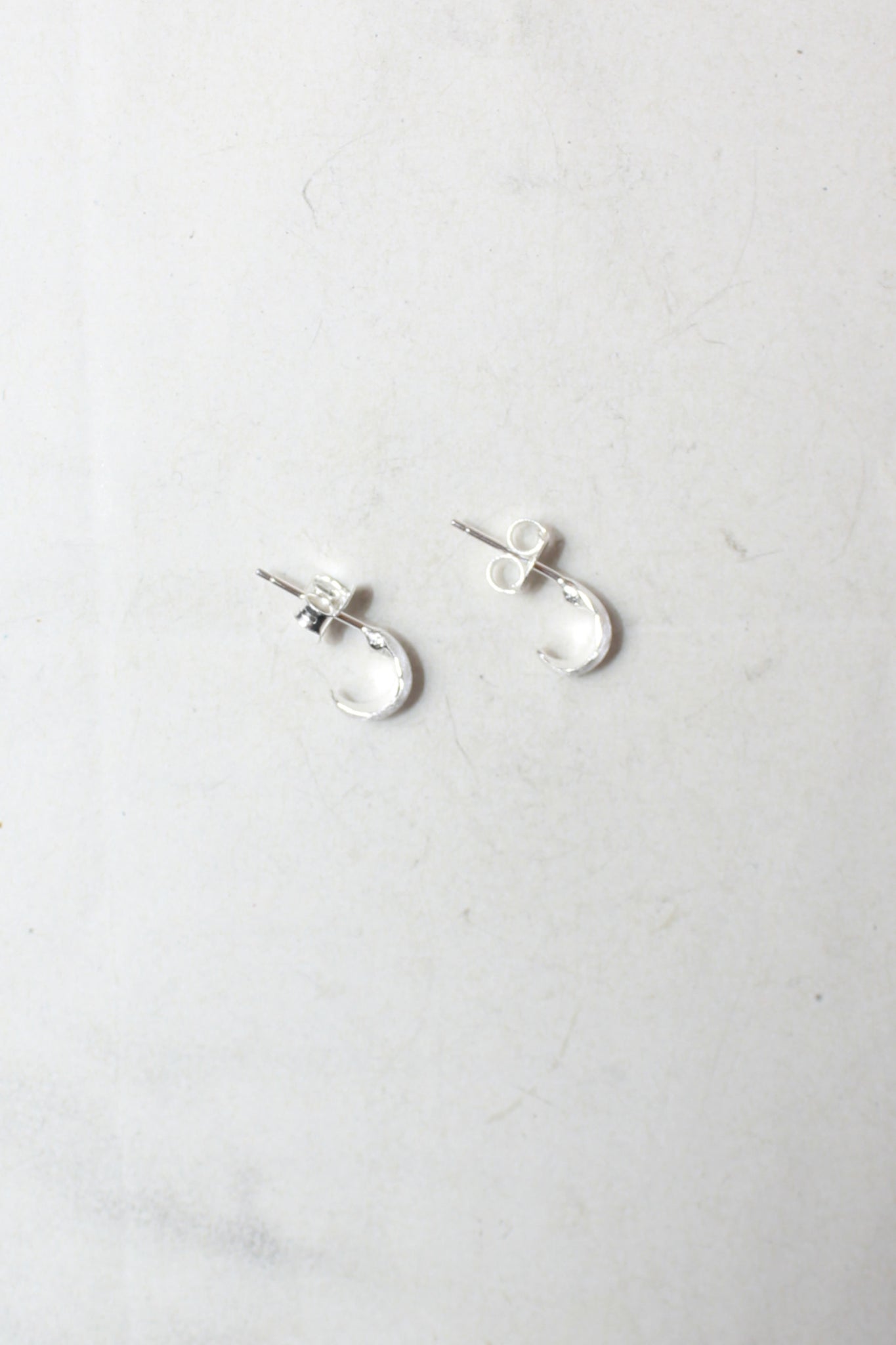 Half Moon Matte Hoop