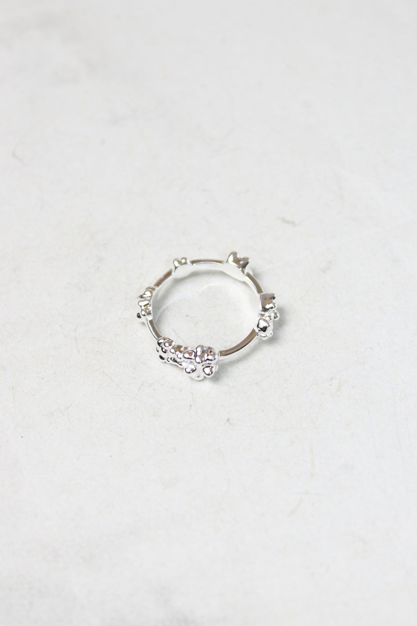 Silver Ball Ring