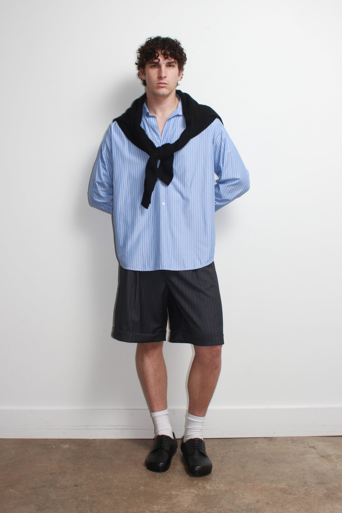 Henley Stripe Shirt