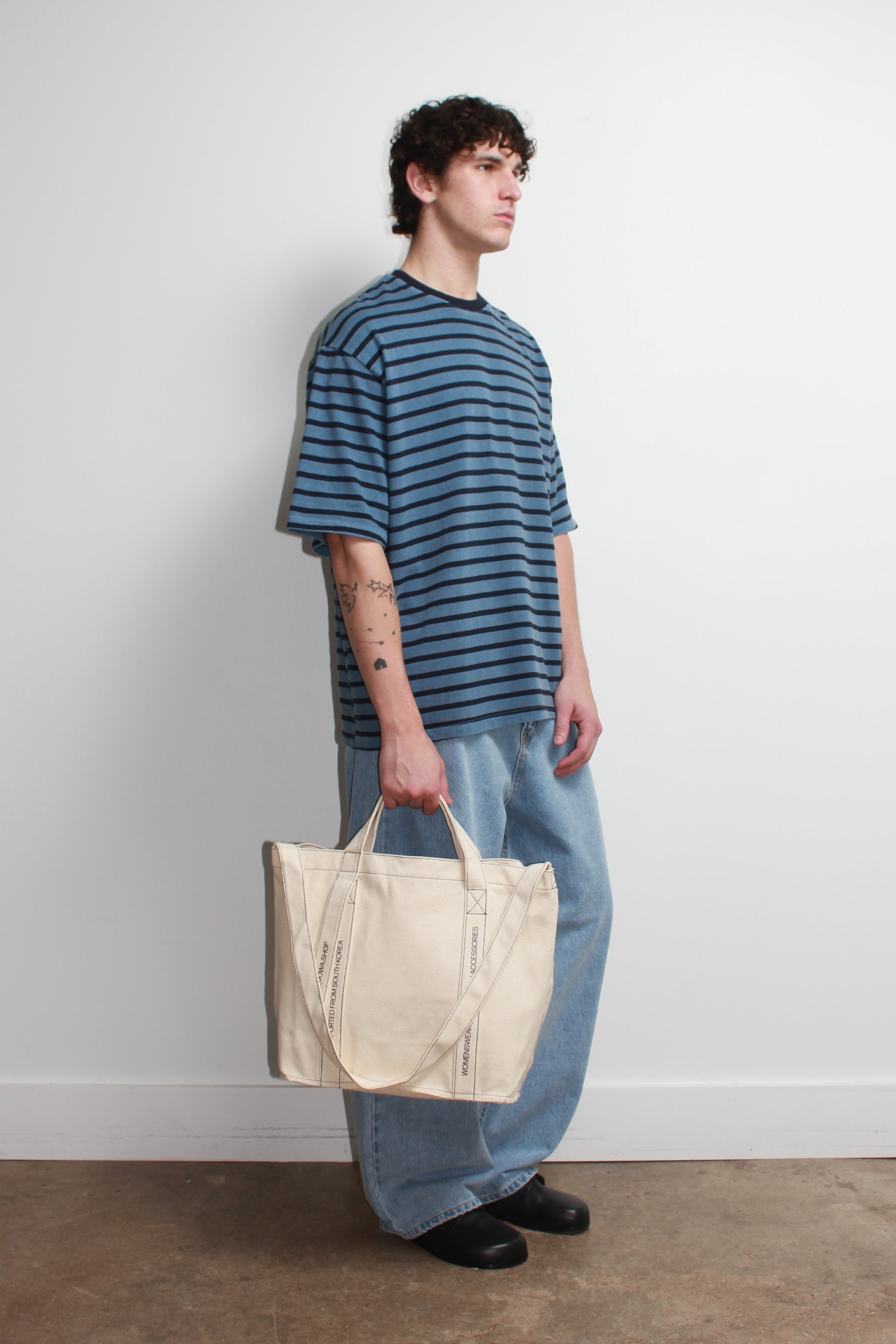 JOWA Stitch Canvas Bag in Natural – Jowa.shop
