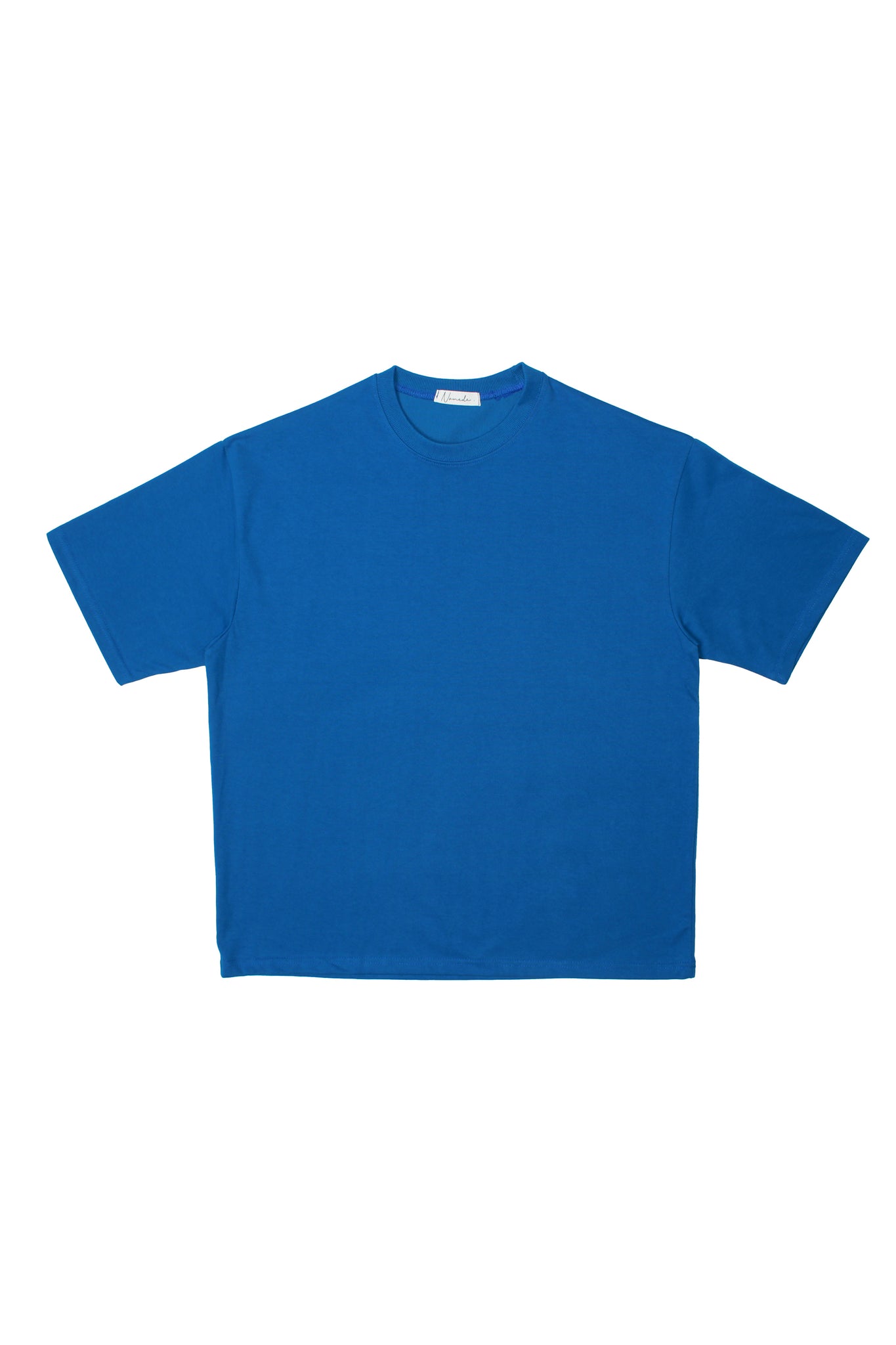 Comma Cotton Short Sleeve T-Shirt in Blue