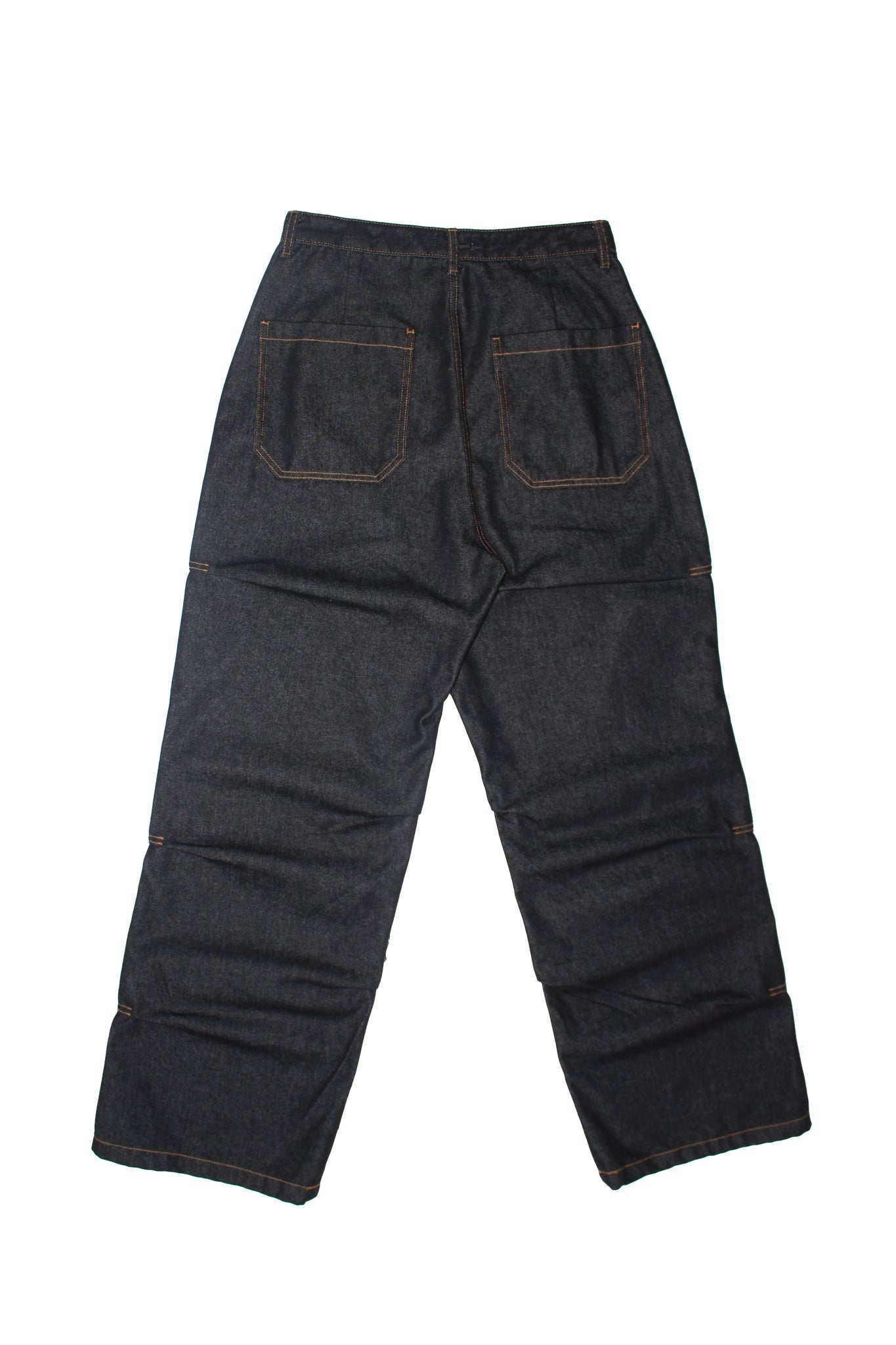 Nonfade Indigo Side Pintuck Denim