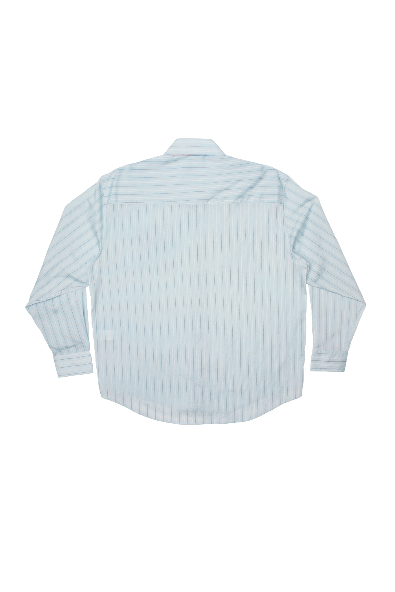 Stripe Western Summer Shirt in Blue
