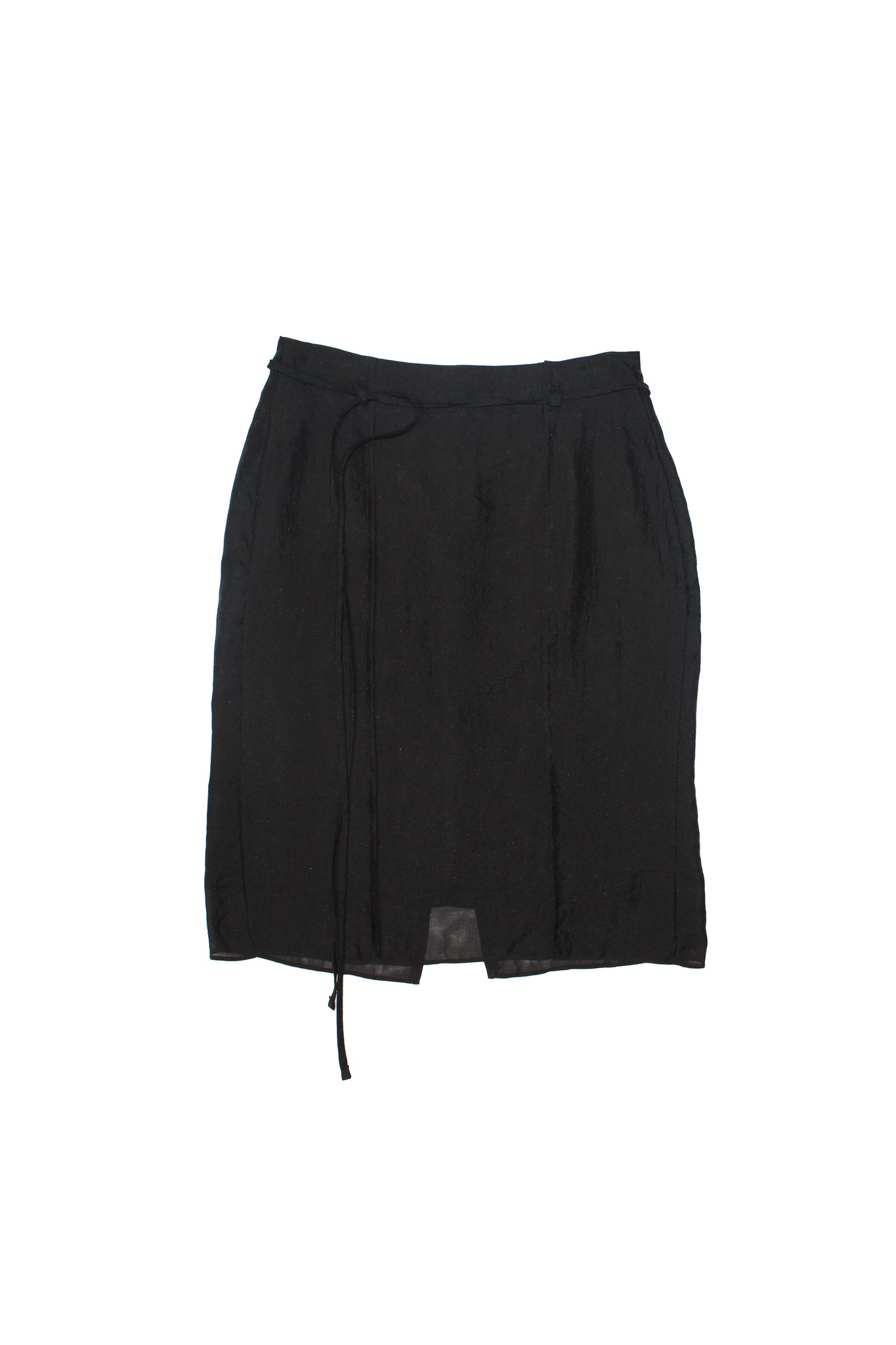 Shasha Organza Skirt in Black