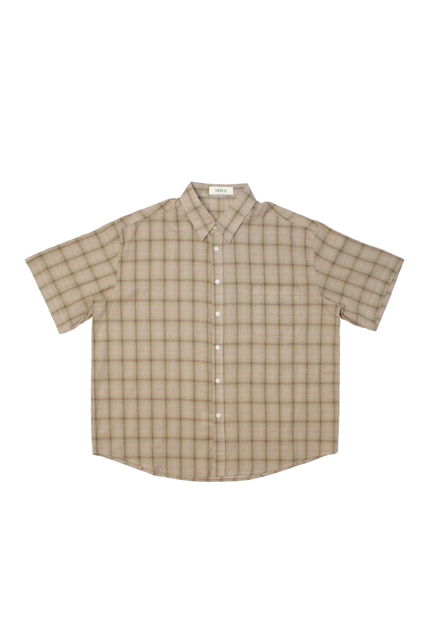 Mason Plaid Shirt in Khaki