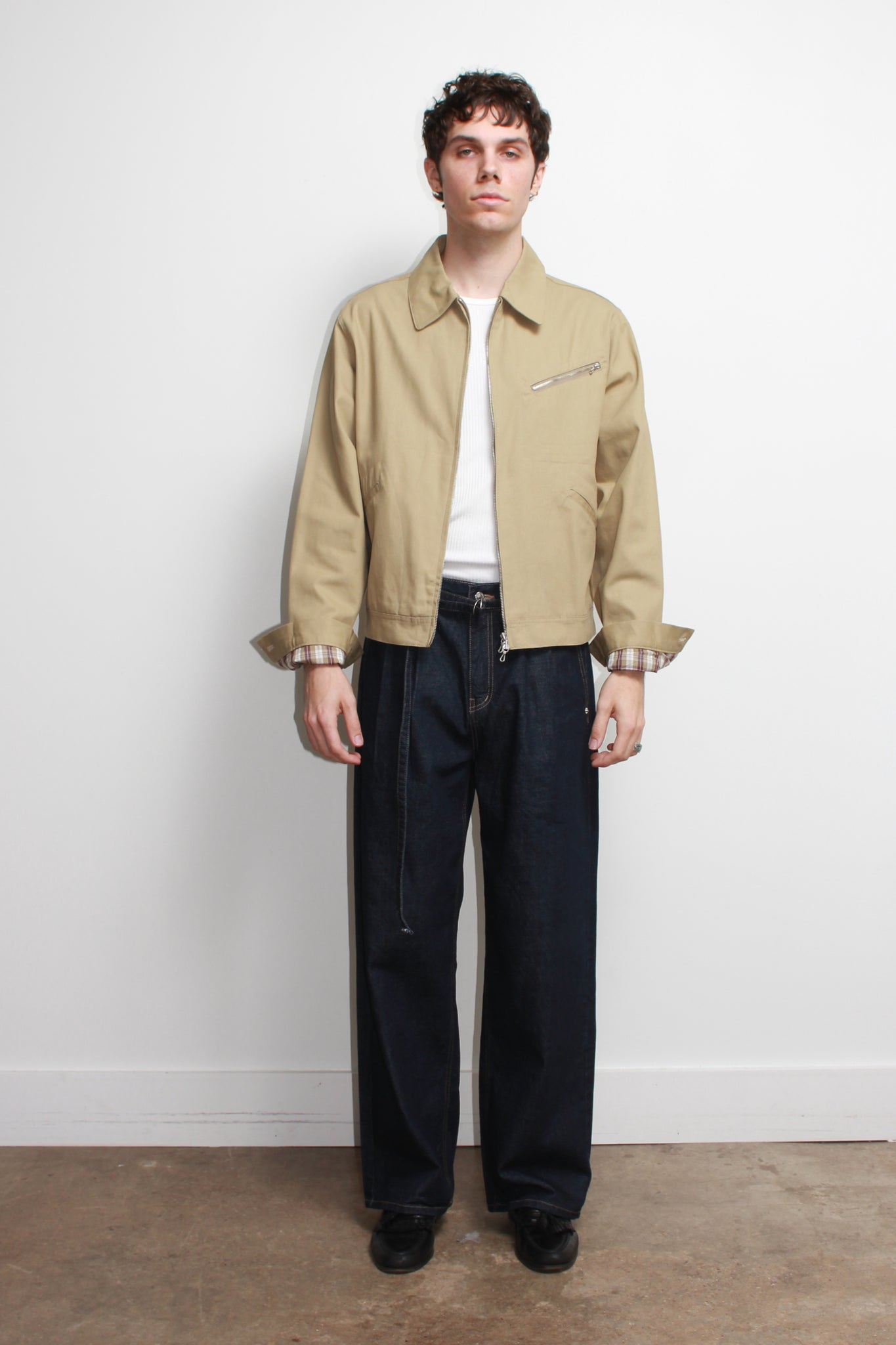 Avow Cotton Jacket in Khaki