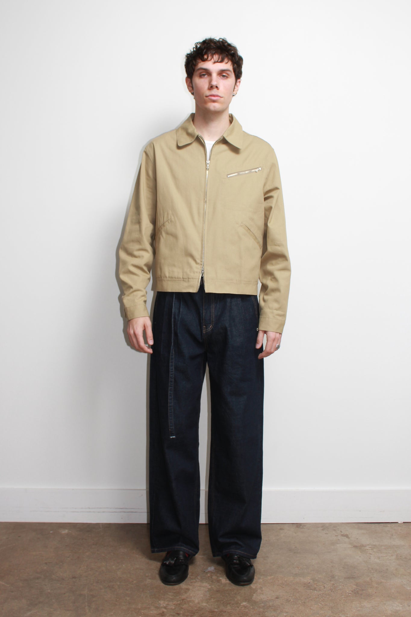Avow Cotton Jacket in Khaki