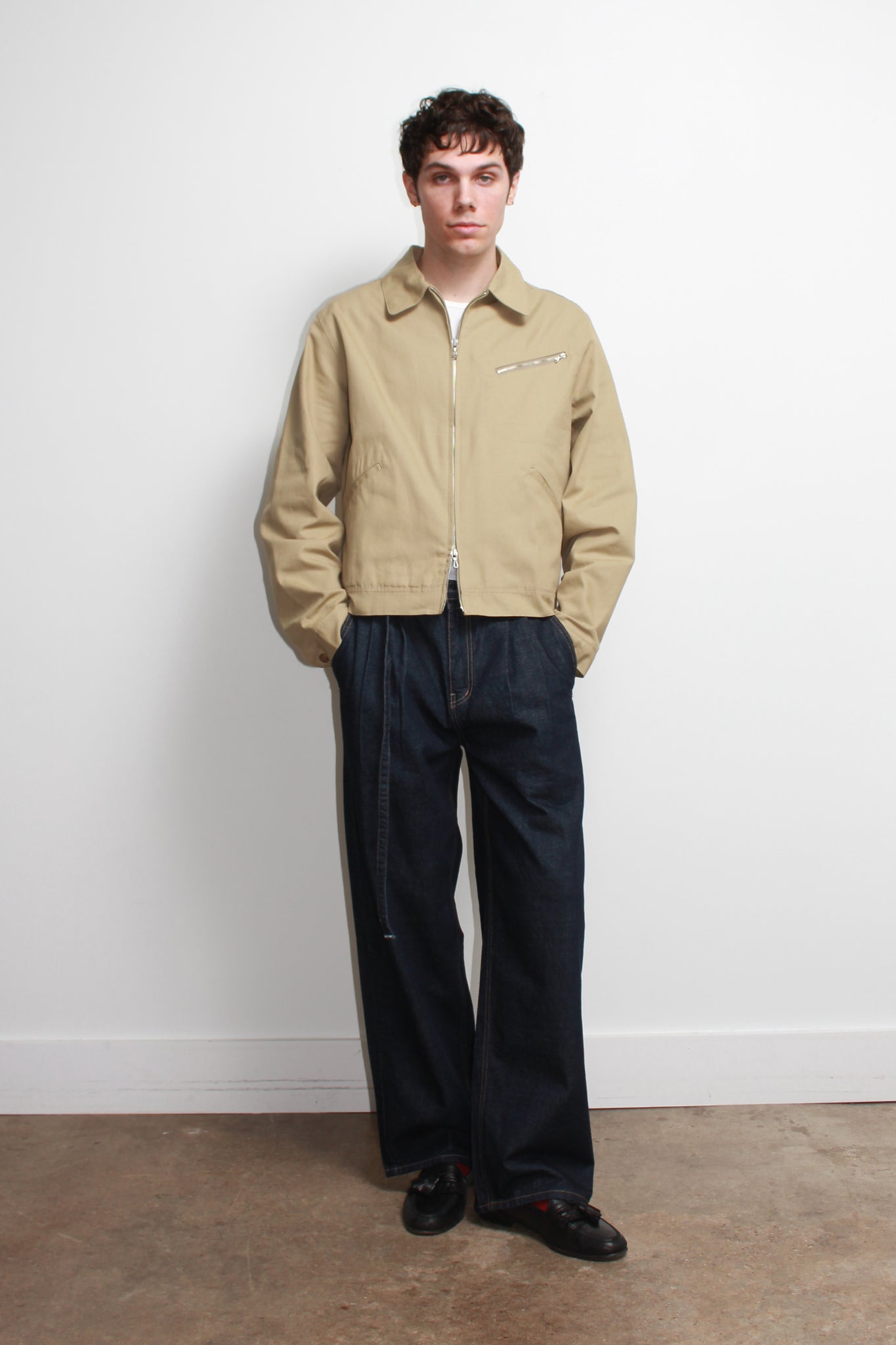 Avow Cotton Jacket in Khaki