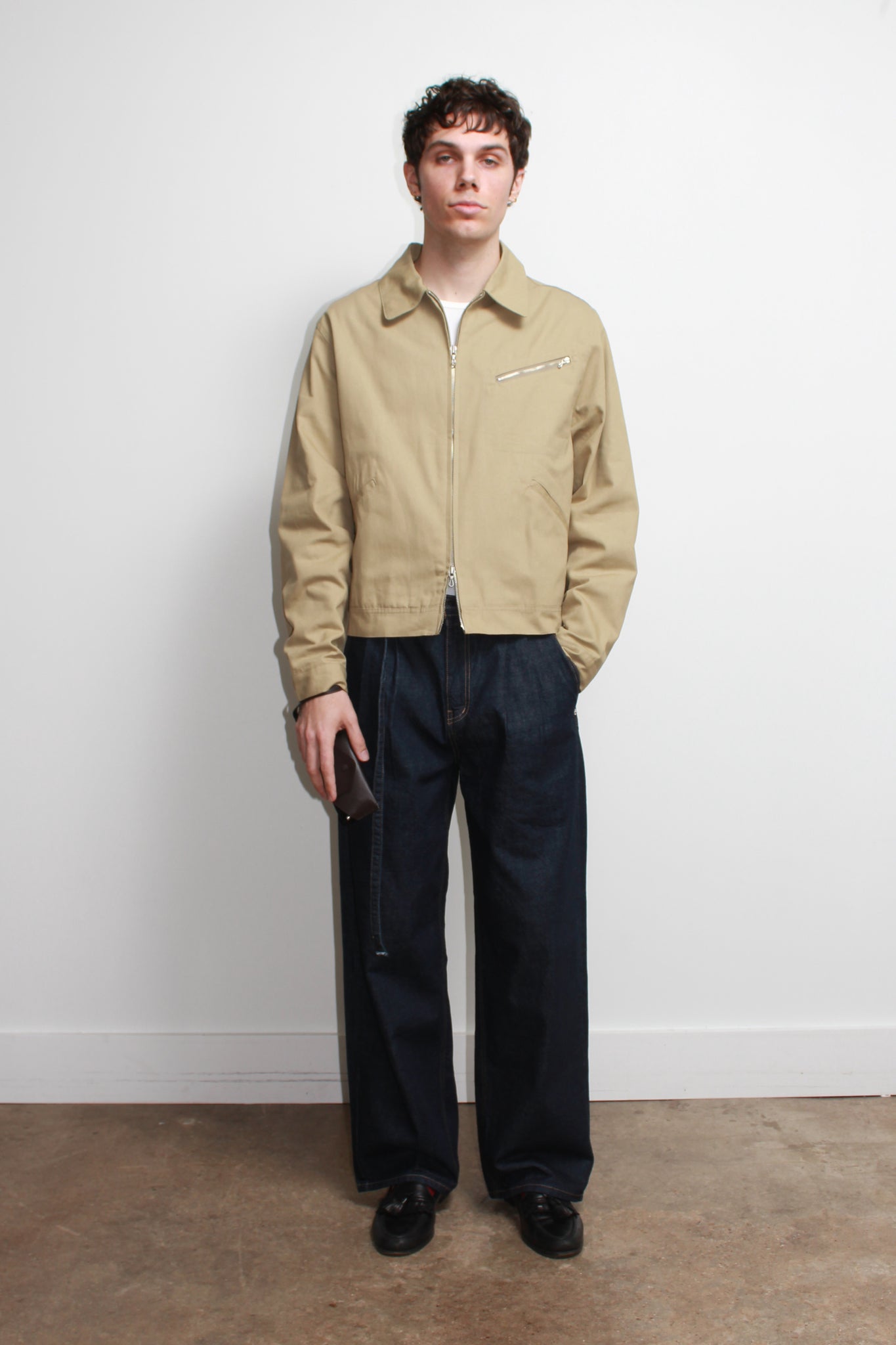 Avow Cotton Jacket in Khaki
