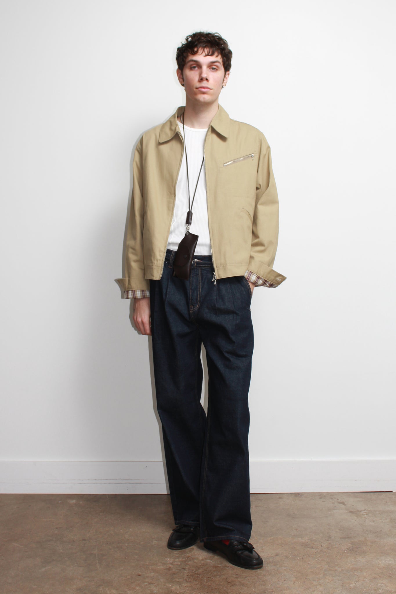 Avow Cotton Jacket in Khaki