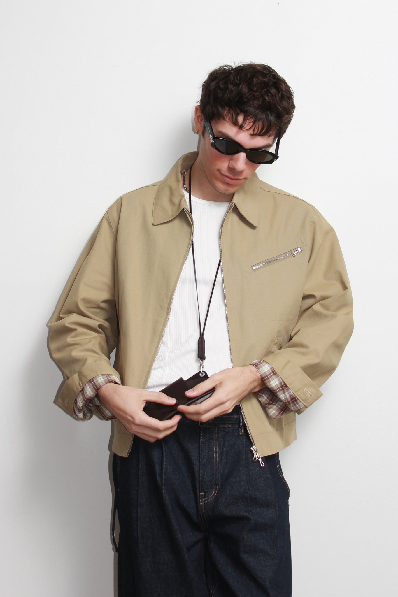 Avow Cotton Jacket in Khaki