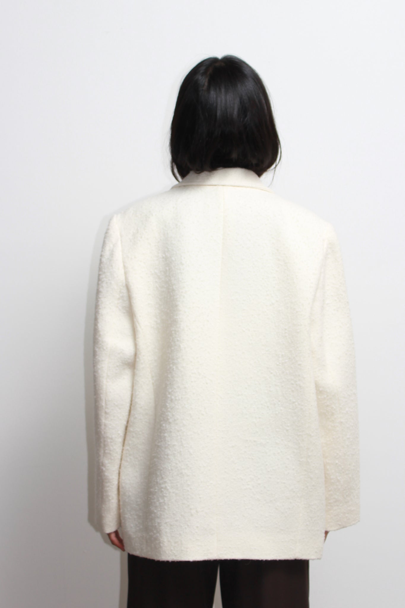 Snowflake Three Button Wool Blazer