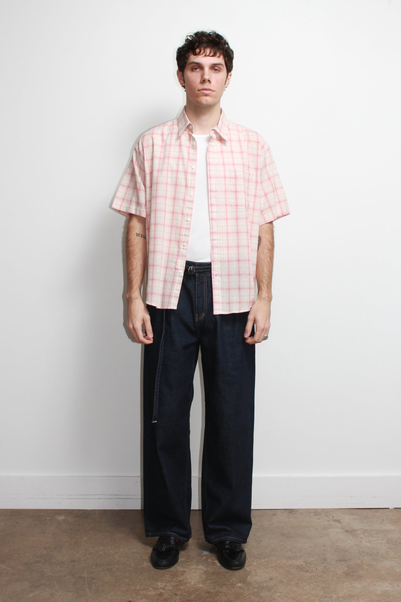 Mason Plaid Shirt in Pink