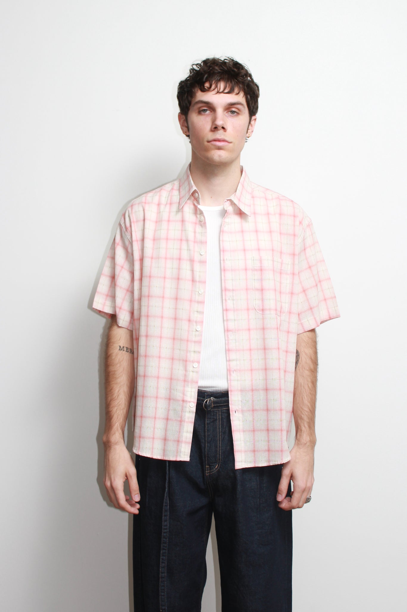 Mason Plaid Shirt in Pink