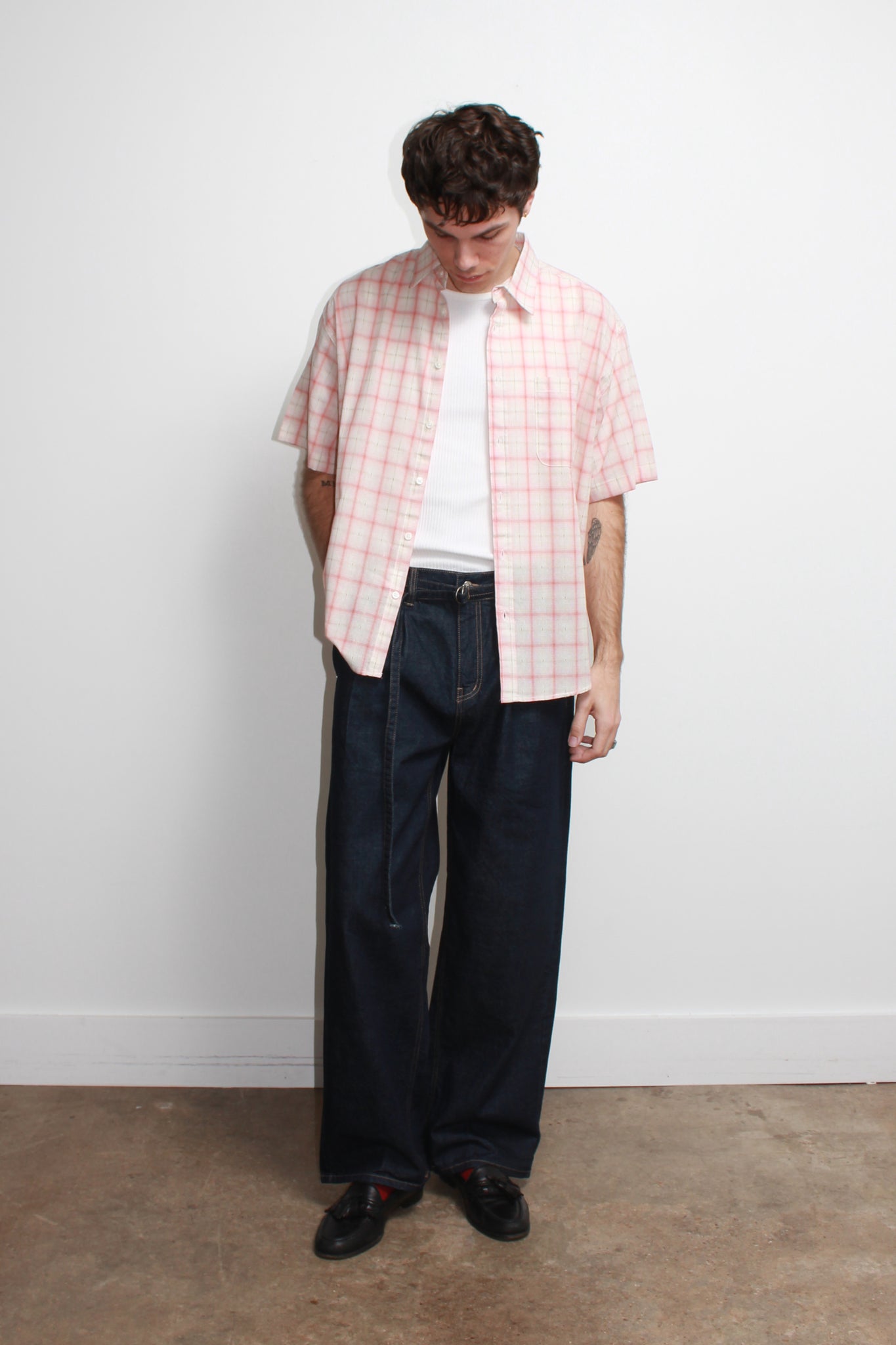 Mason Plaid Shirt in Pink