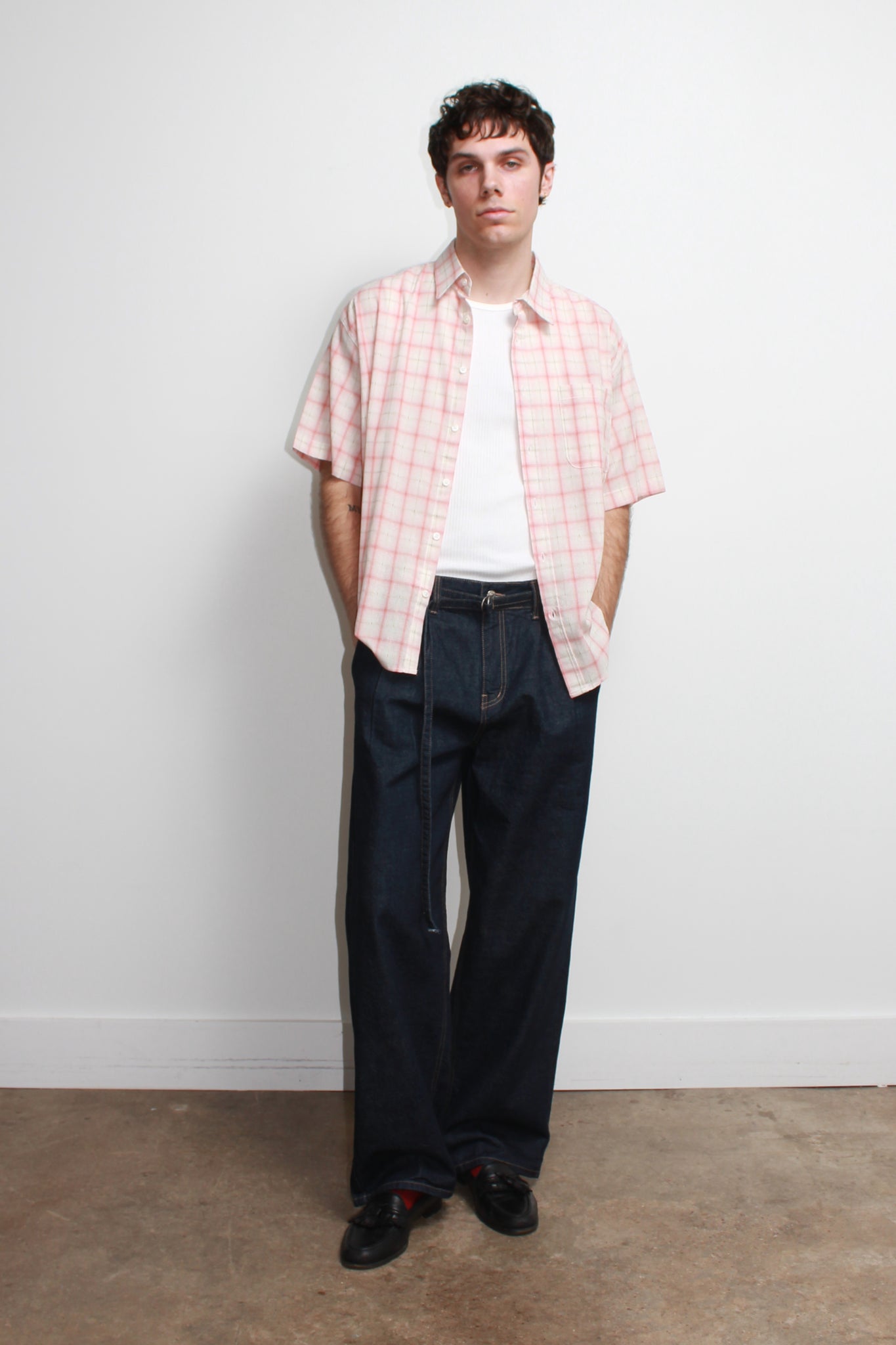 Mason Plaid Shirt in Pink
