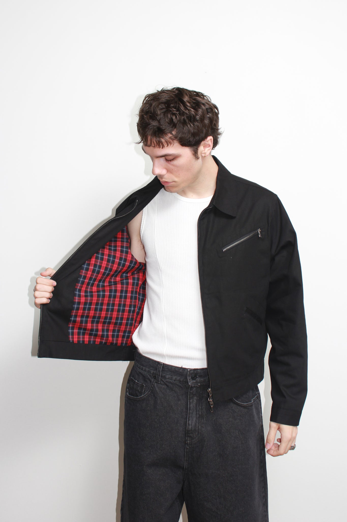 Avow Cotton Jacket in Black