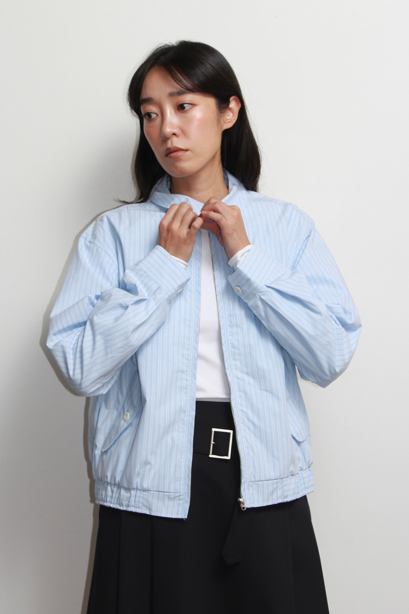Koni Stripe Bomber Jacket