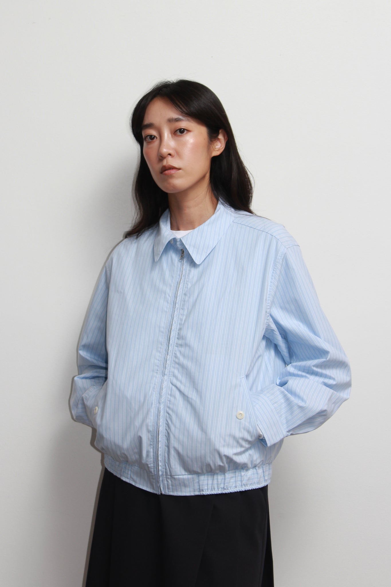 Koni Stripe Bomber Jacket