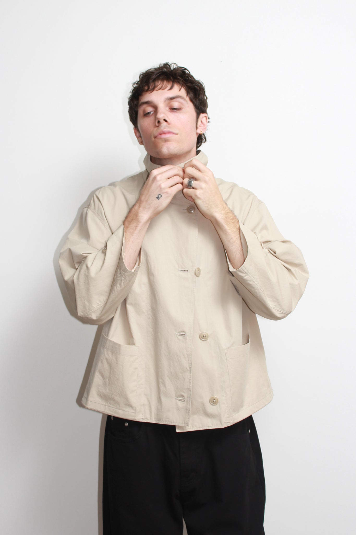 Pod High Half Trench Coat