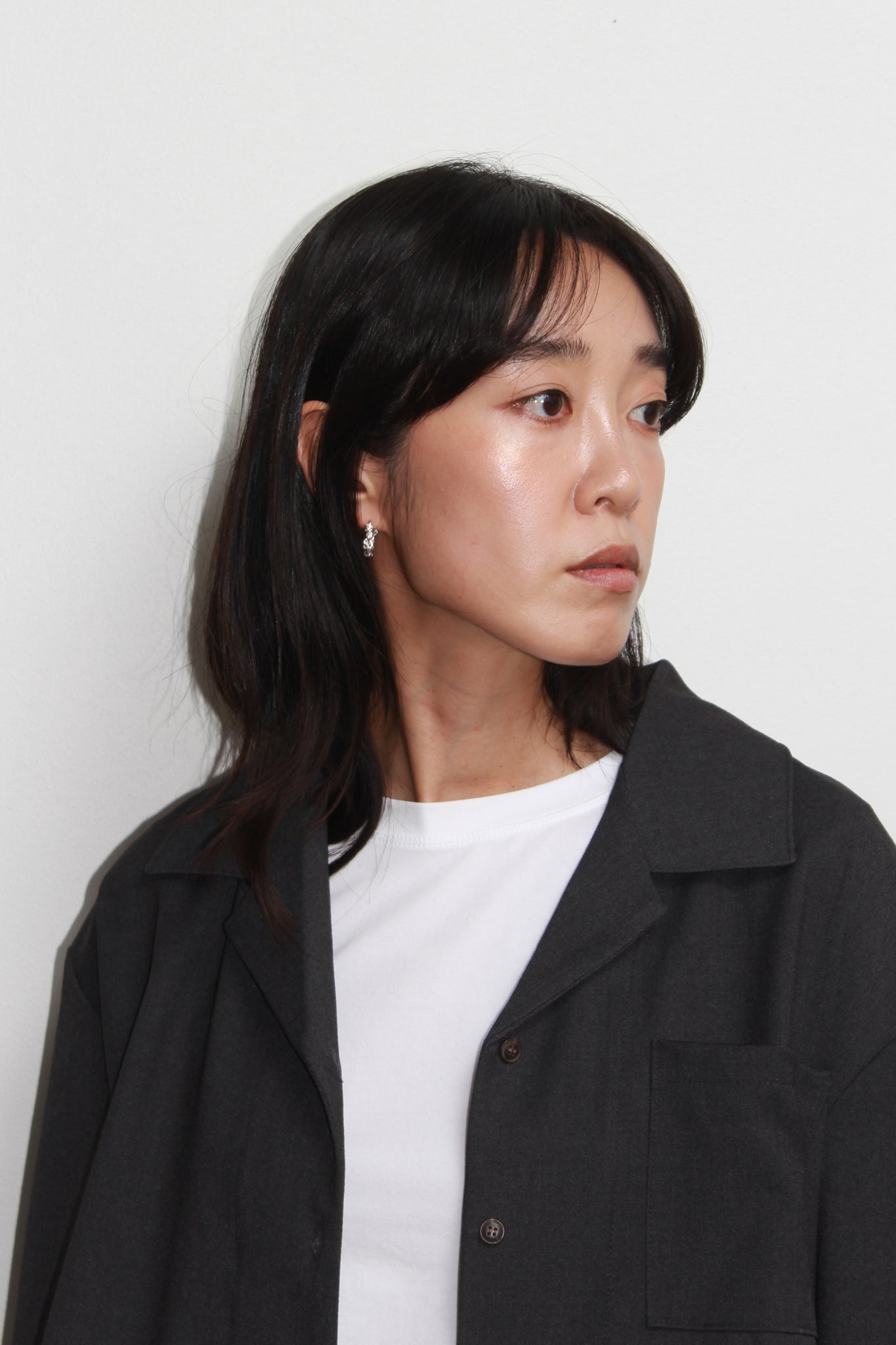 Twist Hoop Earring