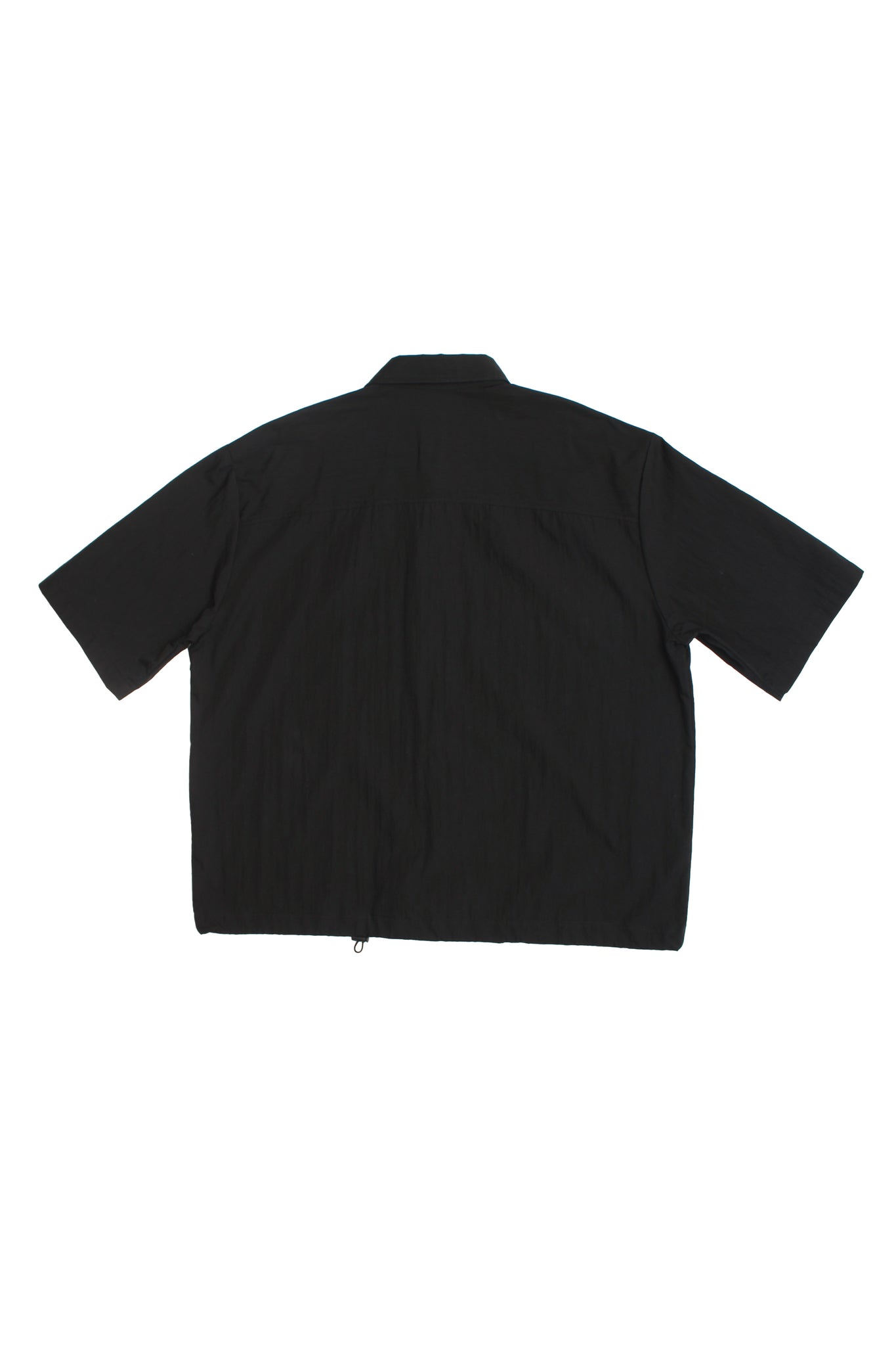 Two Pocket String Shirts in Black